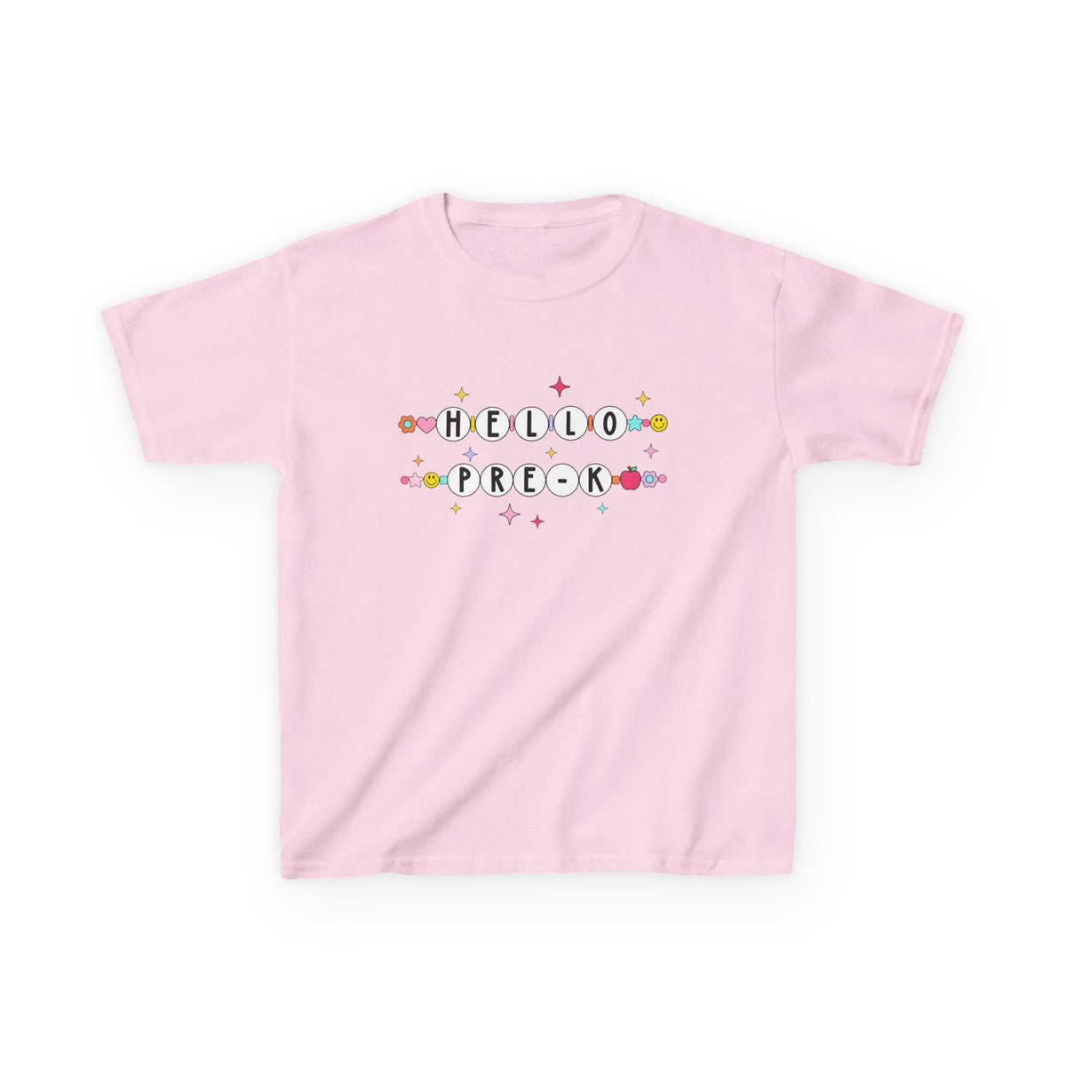 Friendship Bracelets Hello Pre-K Kids Tee Cute Preschool Back to School T-Shirt