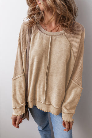 Round Neck Long Sleeve Sweatshirt - Sydney So Sweet