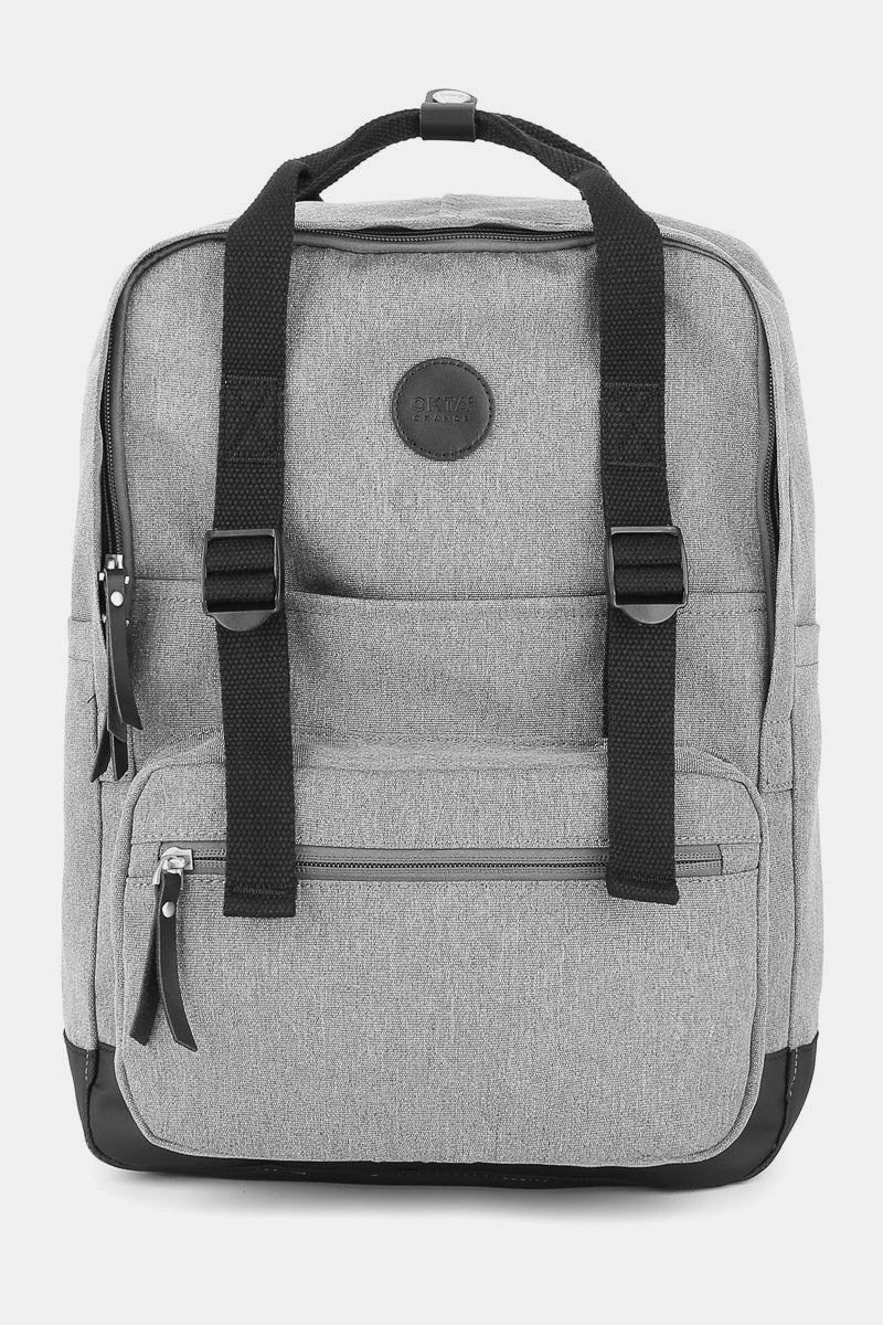 Himawari Waterproof Canvas Backpack Bag with Side Pockets - Sydney So Sweet