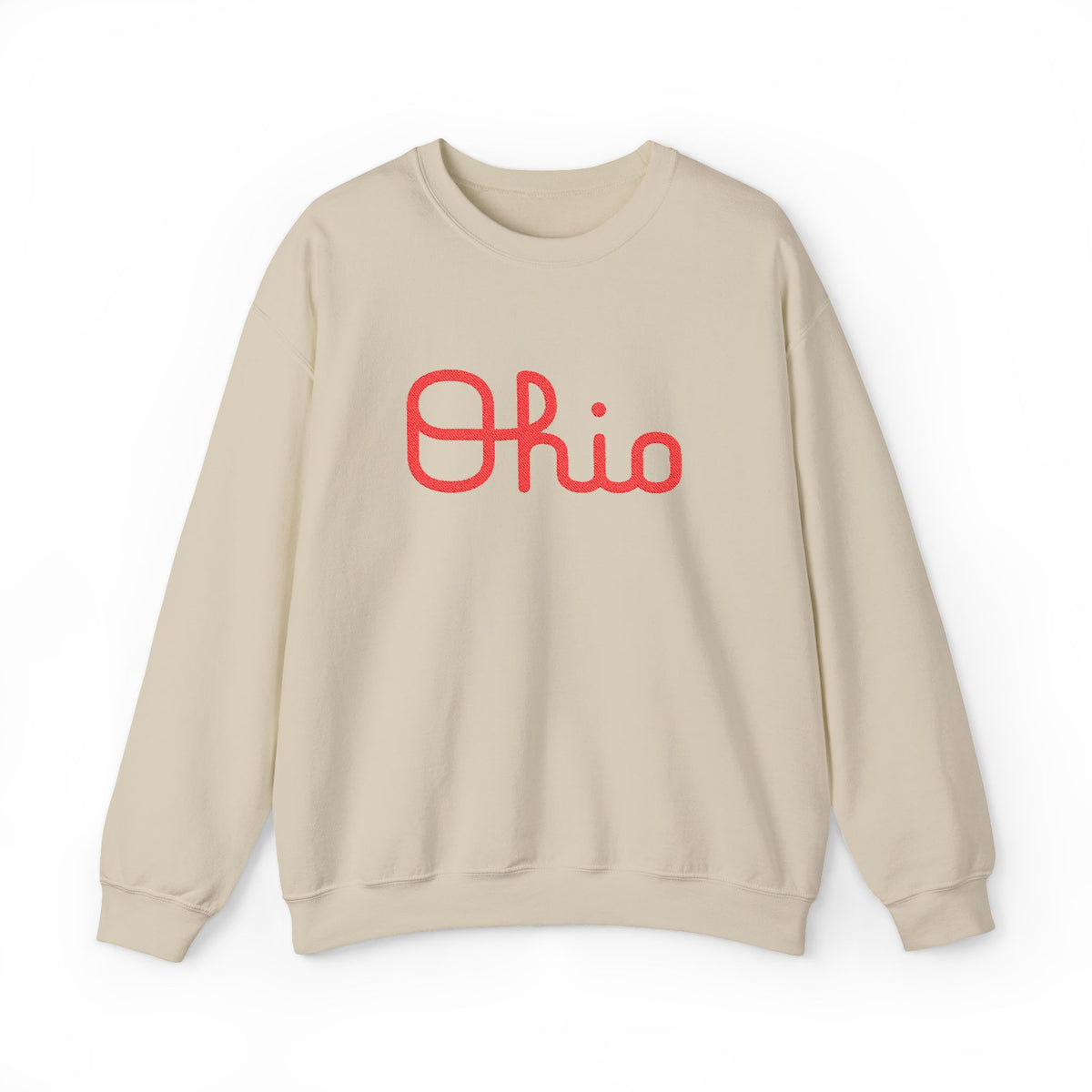 Script Ohio Heavy Blend Women's Crewneck Embroidered Sweatshirt - Sydney So Sweet