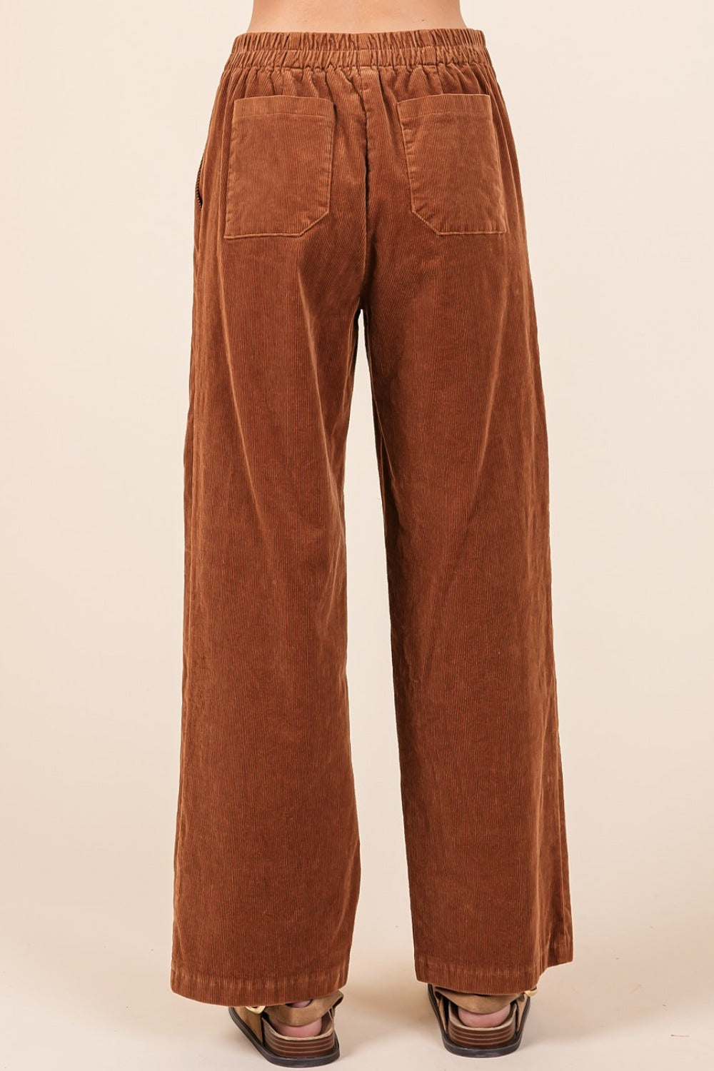 Mittoshop Corduroy Back Elastic Waist Pants - Sydney So Sweet