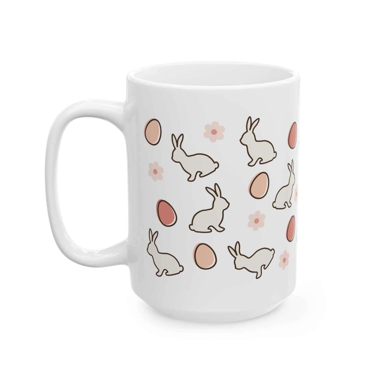 Sweet Bunny Cute Ceramic Mug Coffee Cup (11oz & 15oz)