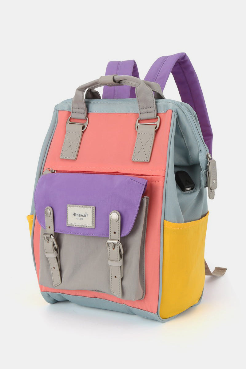 Himawari Waterproof Nylon Backpack Bag with Handles - Sydney So Sweet