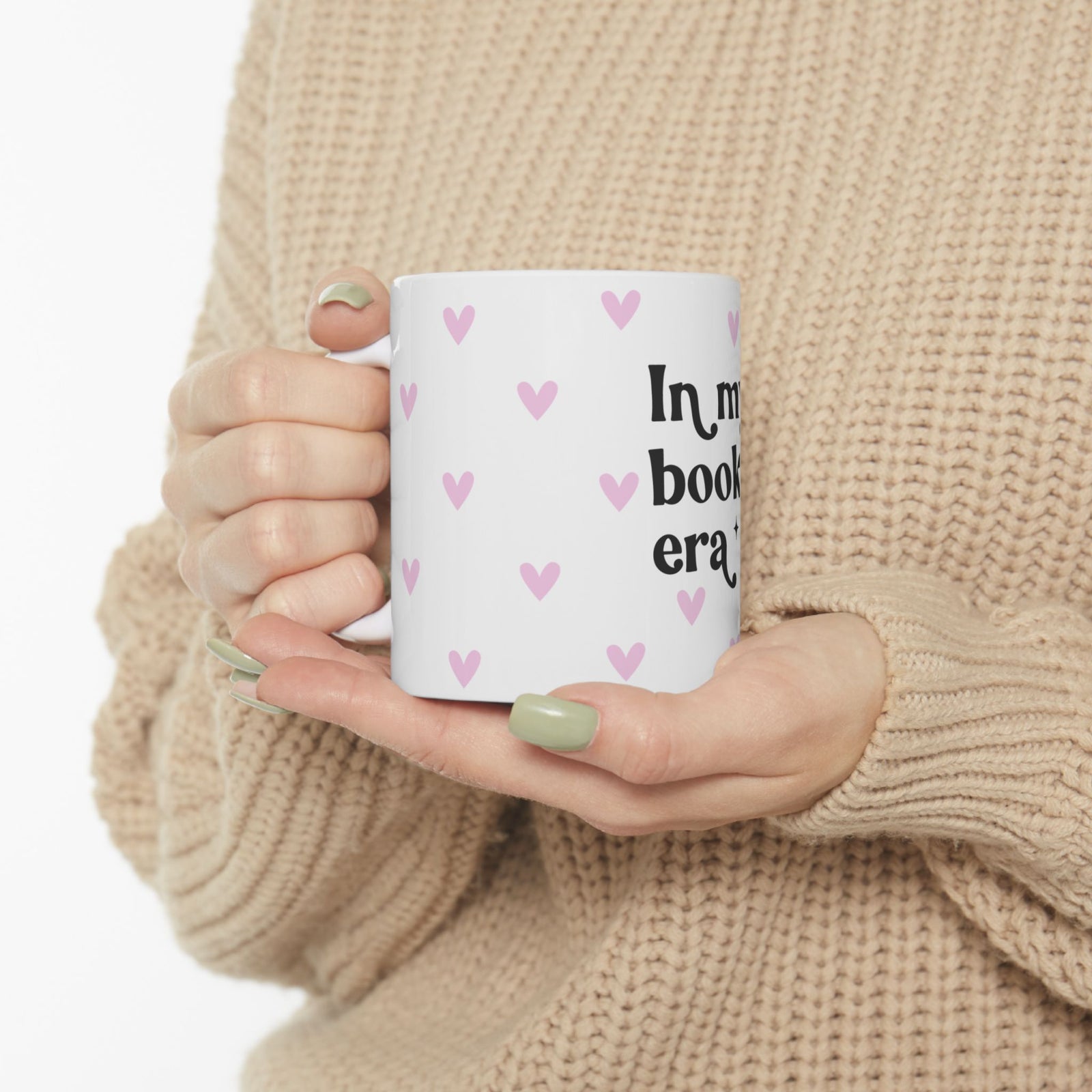 In My Bookish Era Cute Ceramic Mug Coffee Cup (11oz & 15oz) - Sydney So Sweet