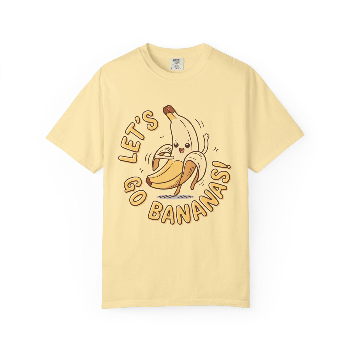 Let's Go Bananas Graphic T-Shirt Unisex Short Sleeve Tee - Sydney So Sweet