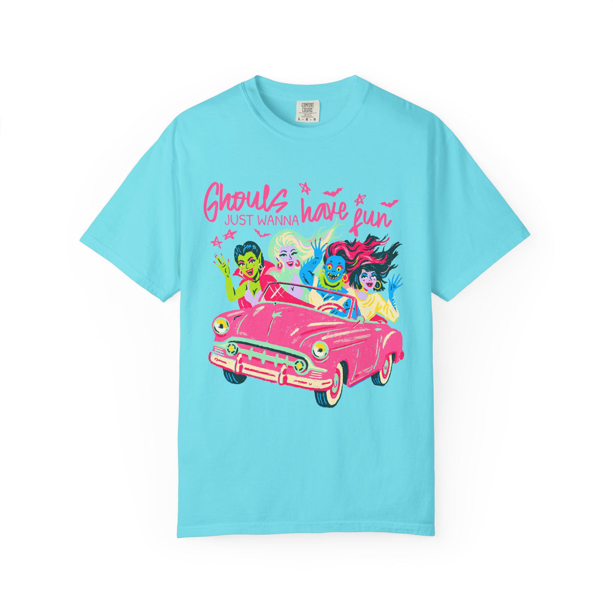 Ghouls Just Wanna Have Fun Halloween Monsters T-Shirt Fun Graphic Tee