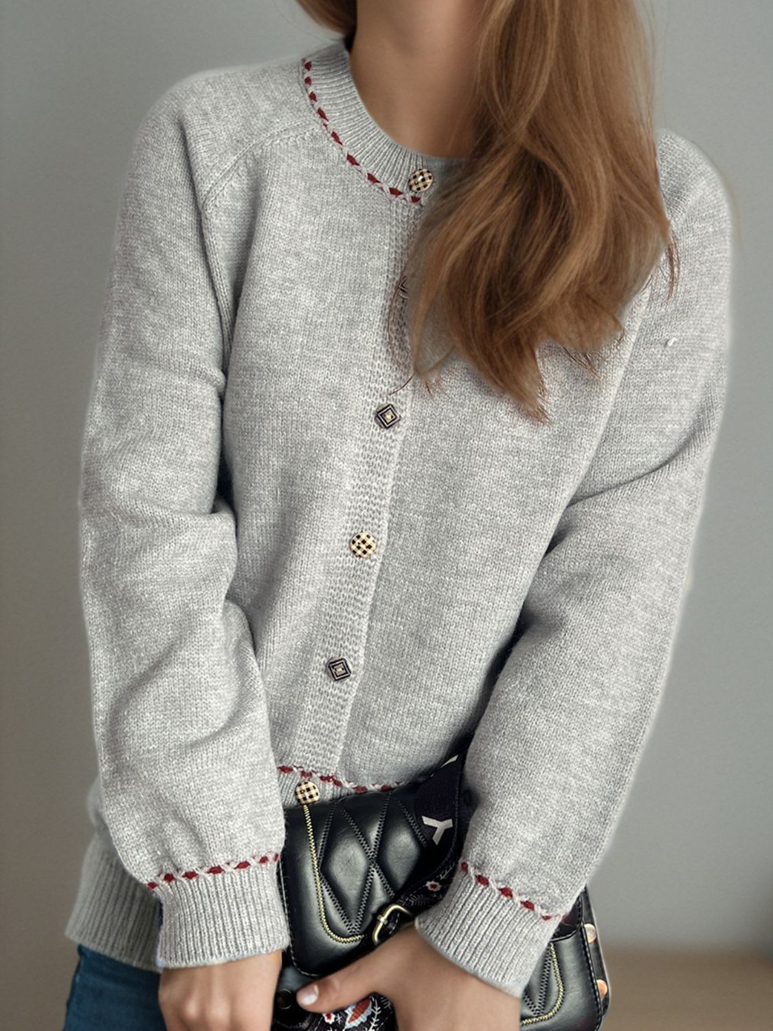 Button Down Long Sleeve Cardigan - Sydney So Sweet