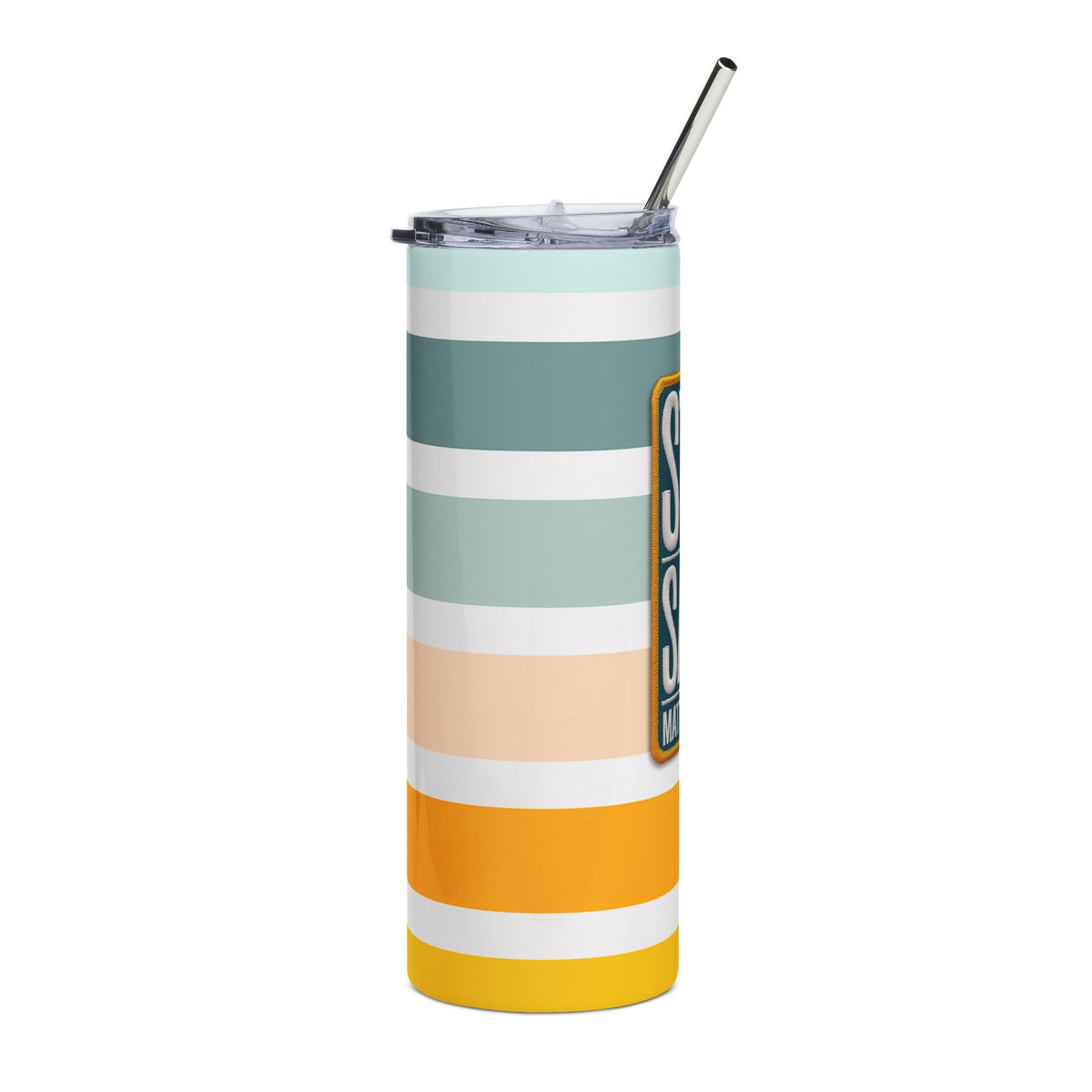 Stay Salty Stainless Tumbler 20oz Matthew 5:13 Striped Insulated Travel Cup