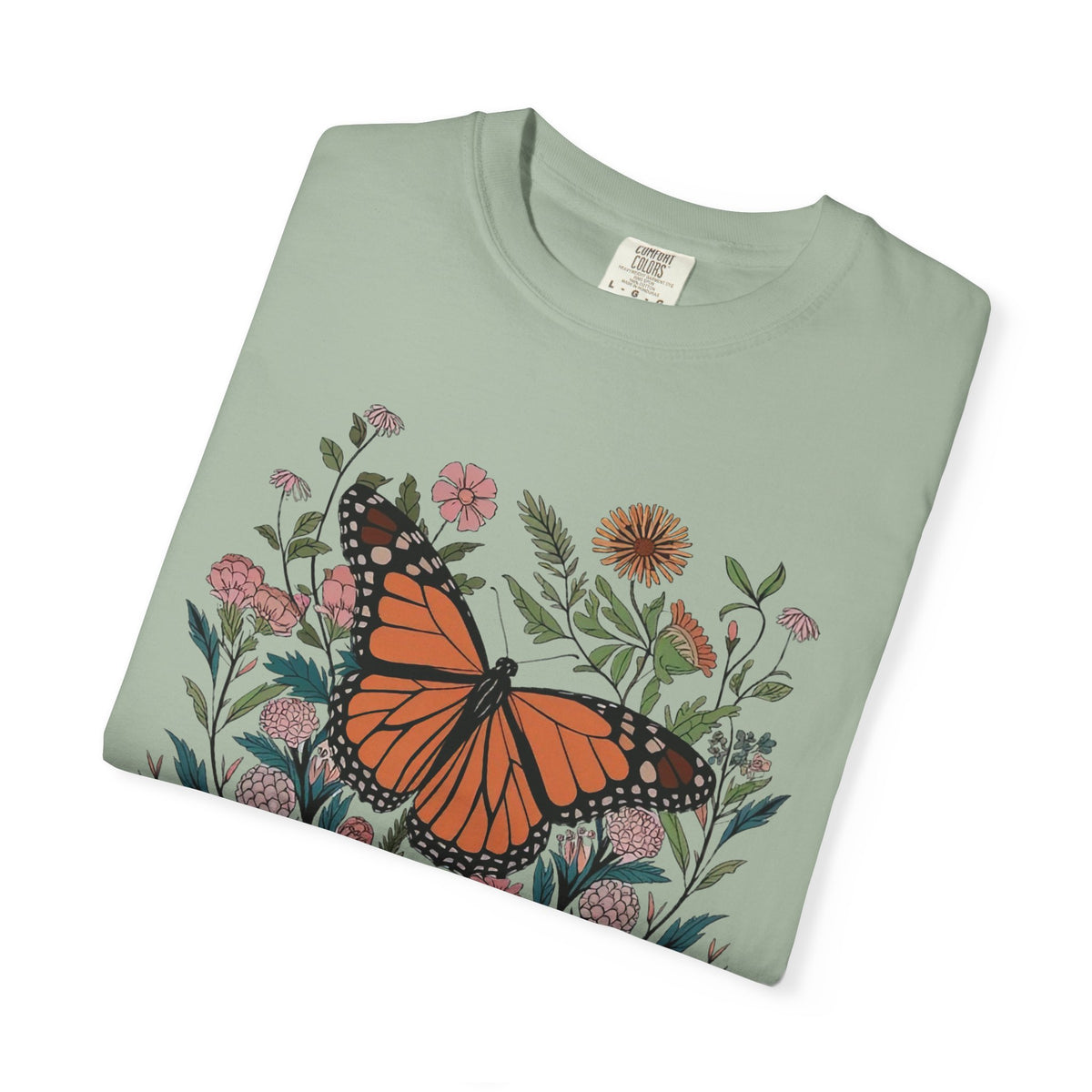 He Makes All Things Beautiful T-Shirt Christian Butterfly Graphic Tee