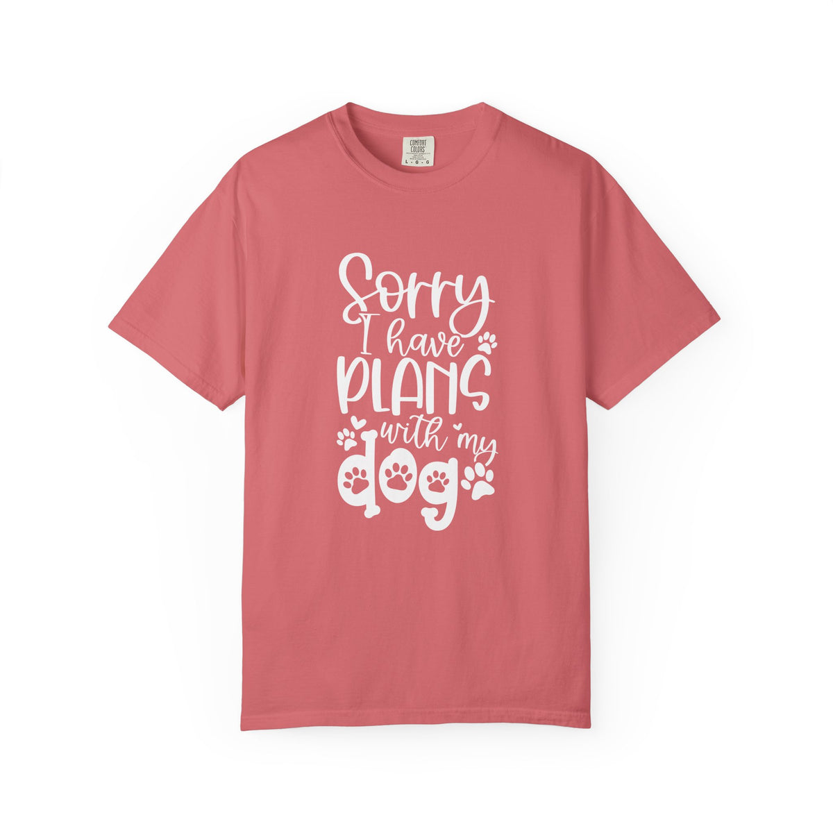 Sorry I Have Plans with My Dog T-Shirt Dog Mom Graphic Tee
