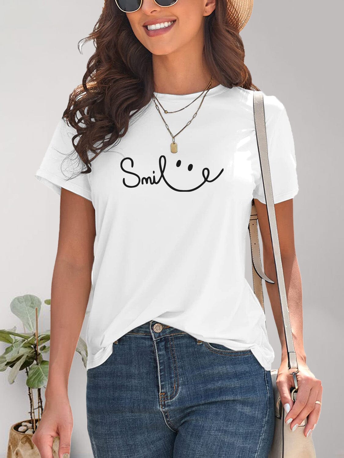 SMILE Women's Graphic Short Sleeve T-Shirt - Sydney So Sweet