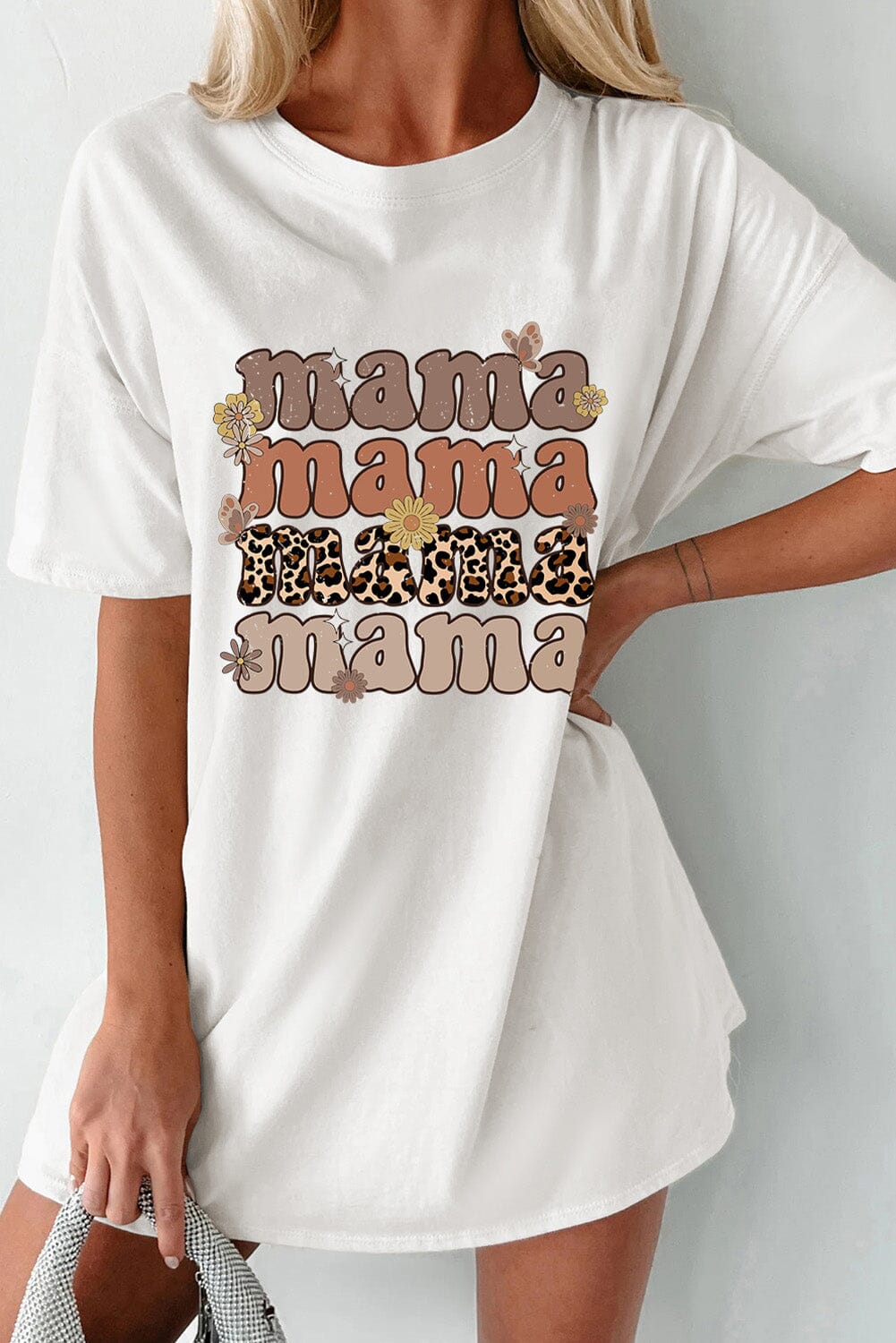 MAMA Round Neck Half Sleeve T-Shirt - Sydney So Sweet