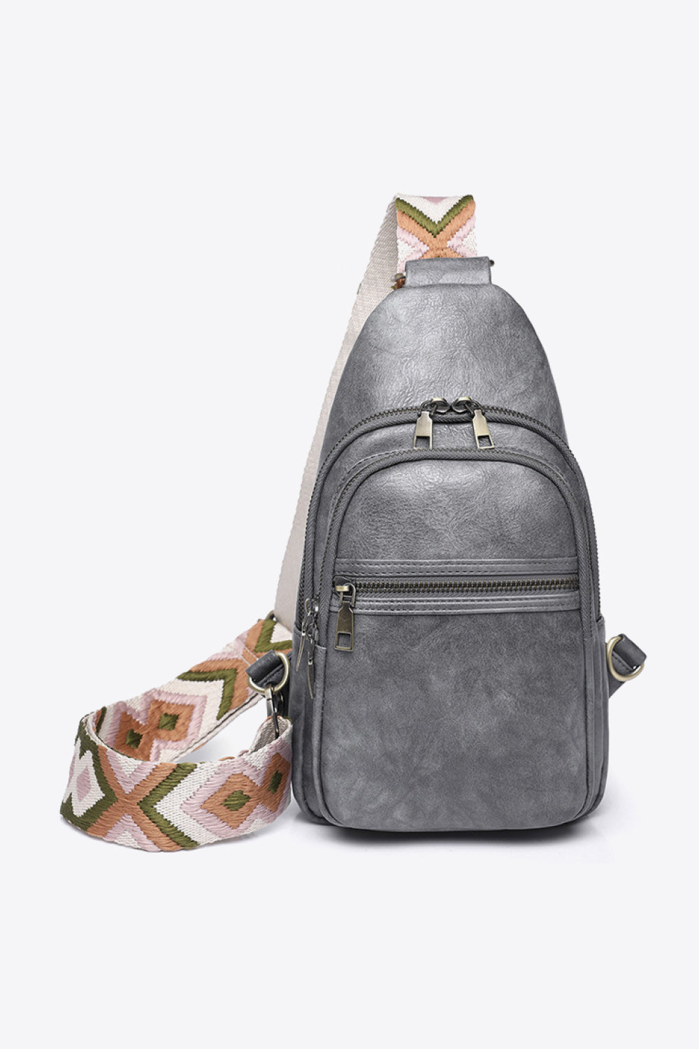 Adored It's Your Time PU Leather Sling Bag - Sydney So Sweet