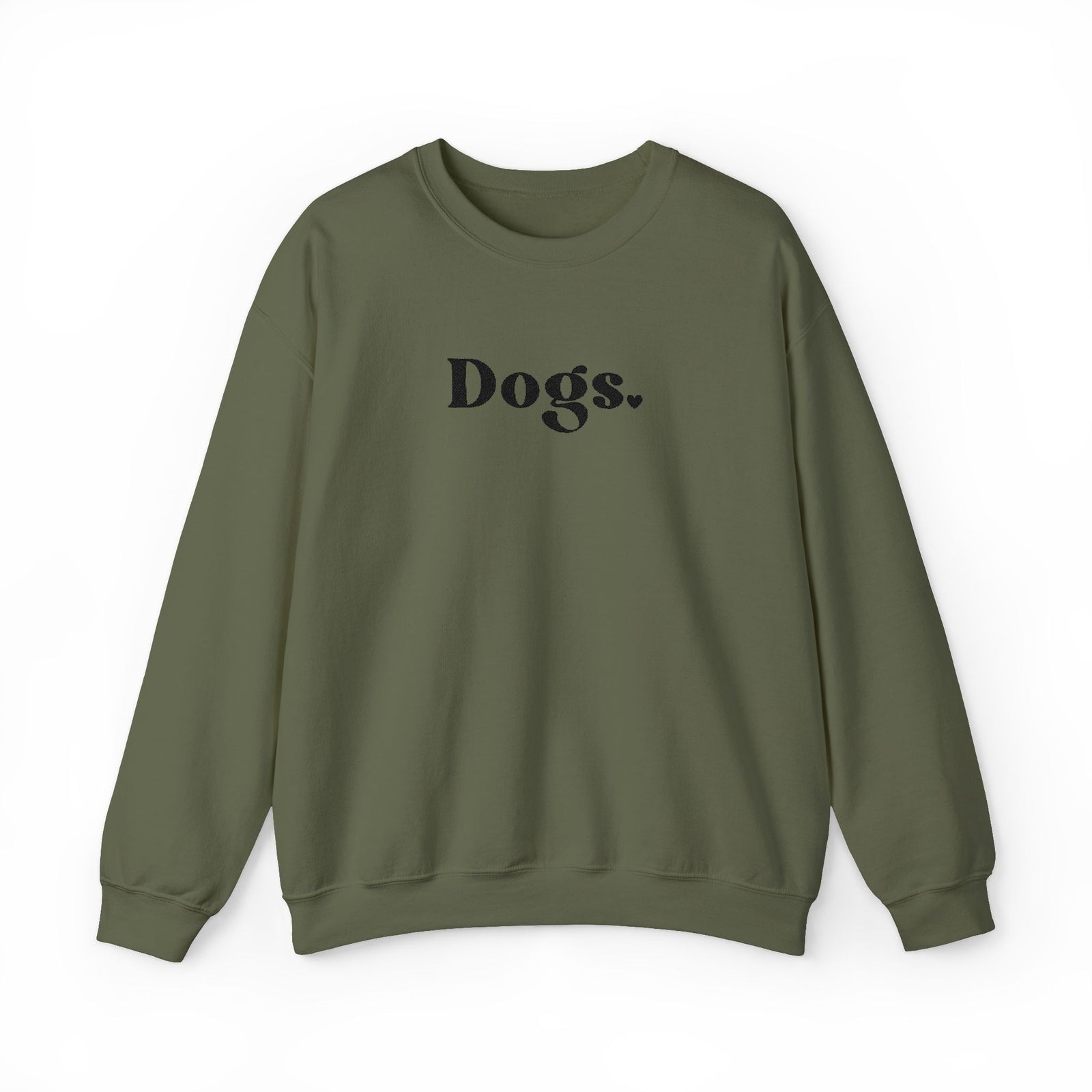 Dogs Period Cozy Dog Mom Embroidered Sweatshirt - Sydney So Sweet
