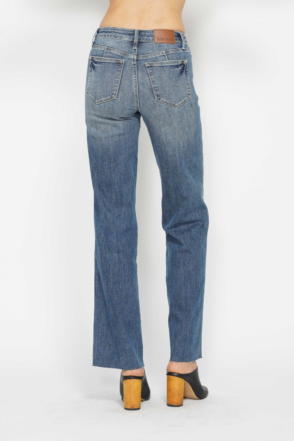 Judy Blue Full Size Tummy Control Straight Jeans - Sydney So Sweet