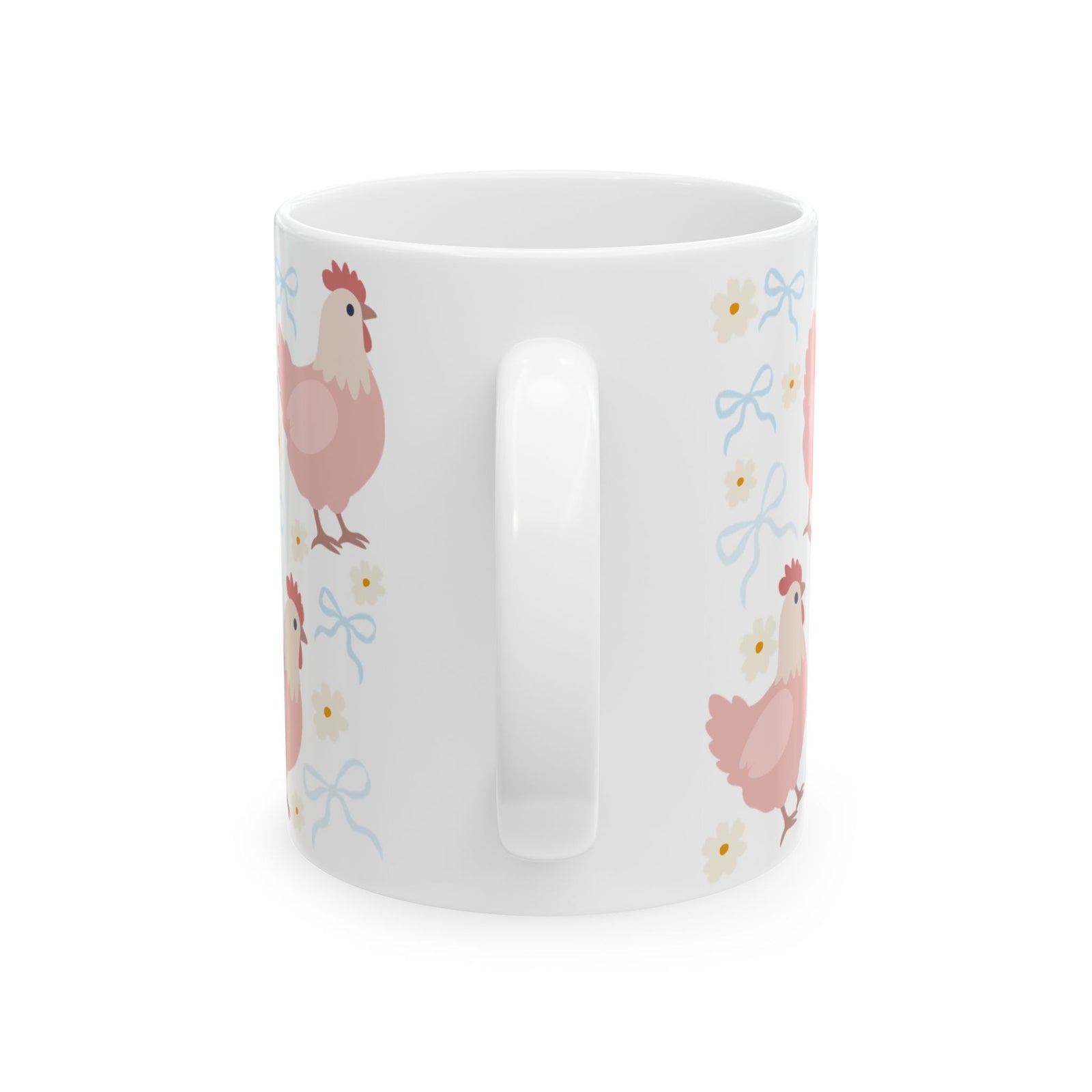 Coquette Chicken Cute Mug Coffee Cup (11oz & 15oz) - Sydney So Sweet