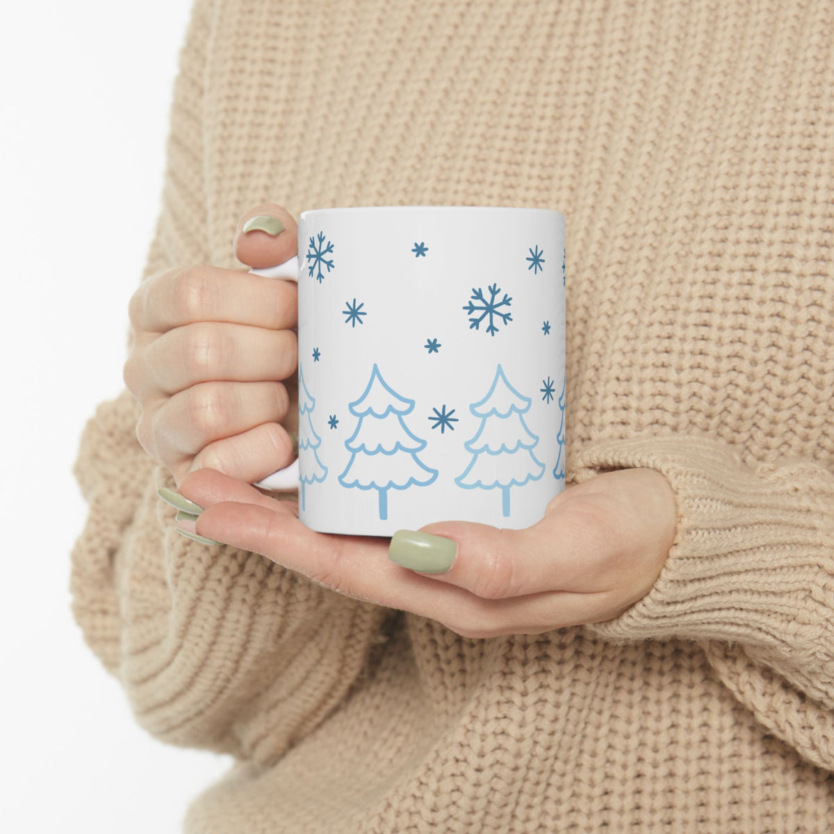Snow Day Winter Christmas Ceramic Mug Coffee Cup (11oz & 15oz)