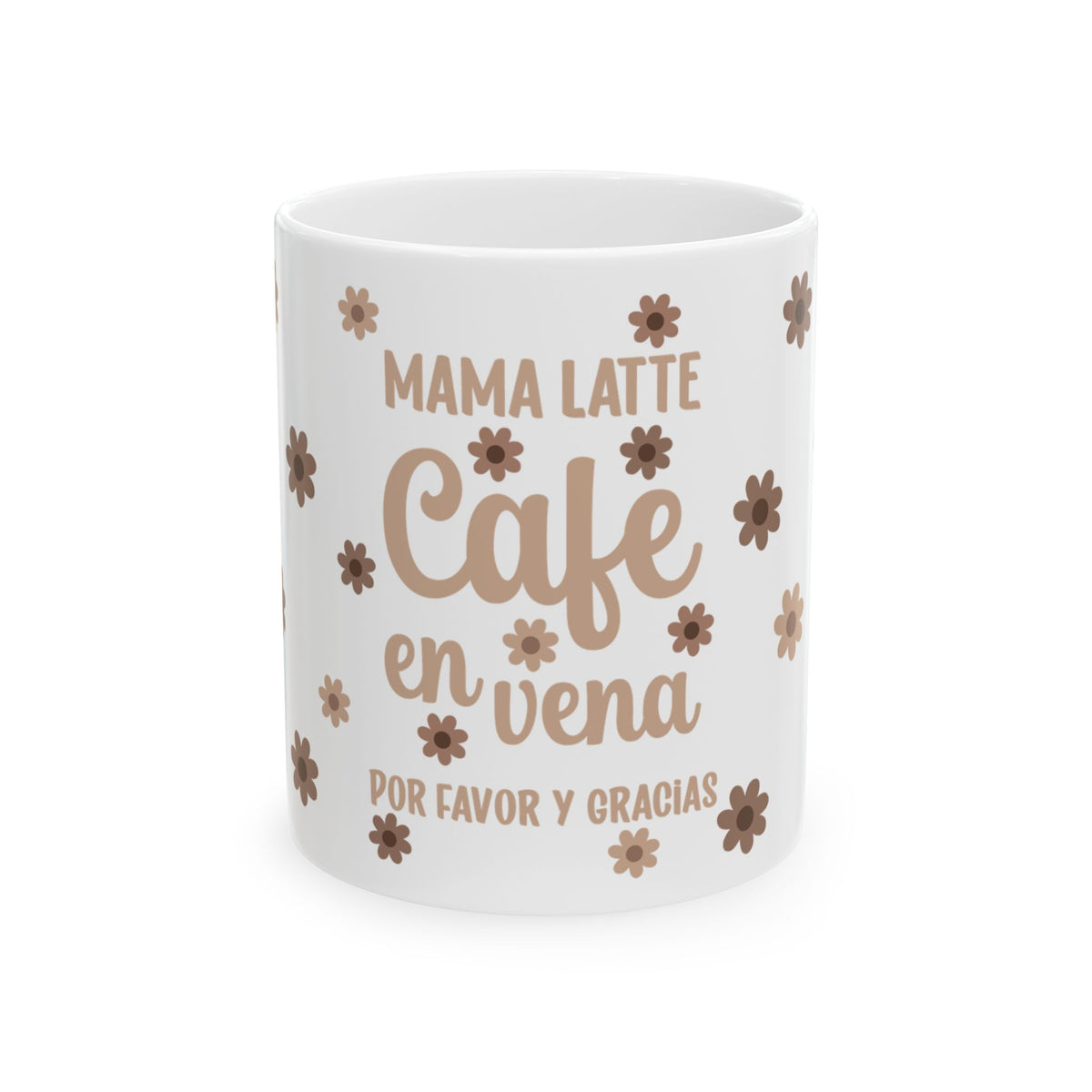 Mama Latte Cute Ceramic Mug Coffee Cup (11oz & 15oz)
