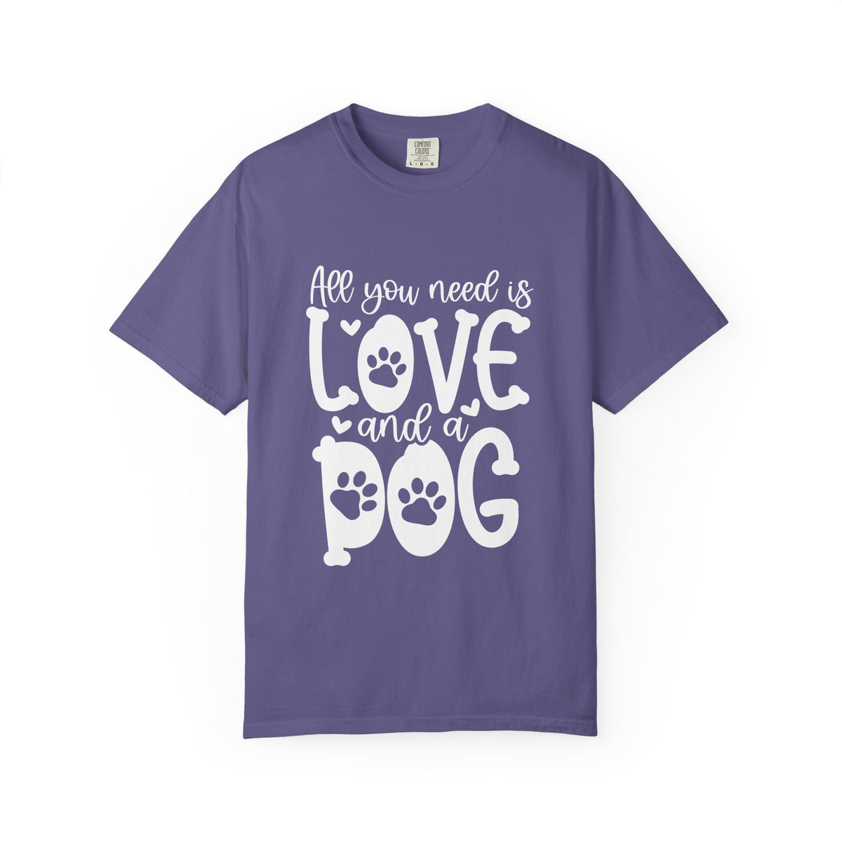 All You Need Is Love and a Dog Mom T-Shirt Cute Graphic Tee