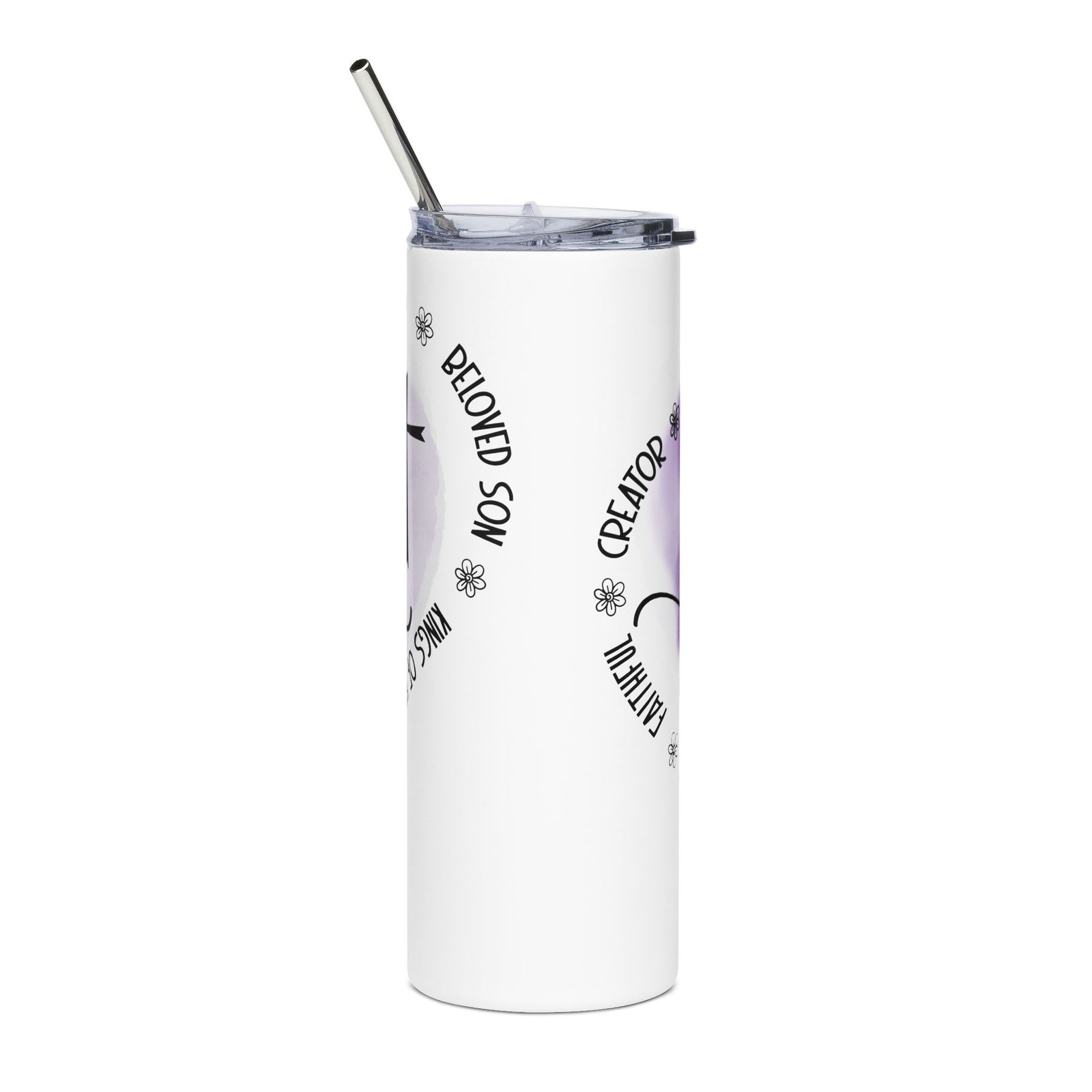 Jesus King of Kings 20oz Stainless Tumbler Insulated Christian Travel Cup - Sydney So Sweet