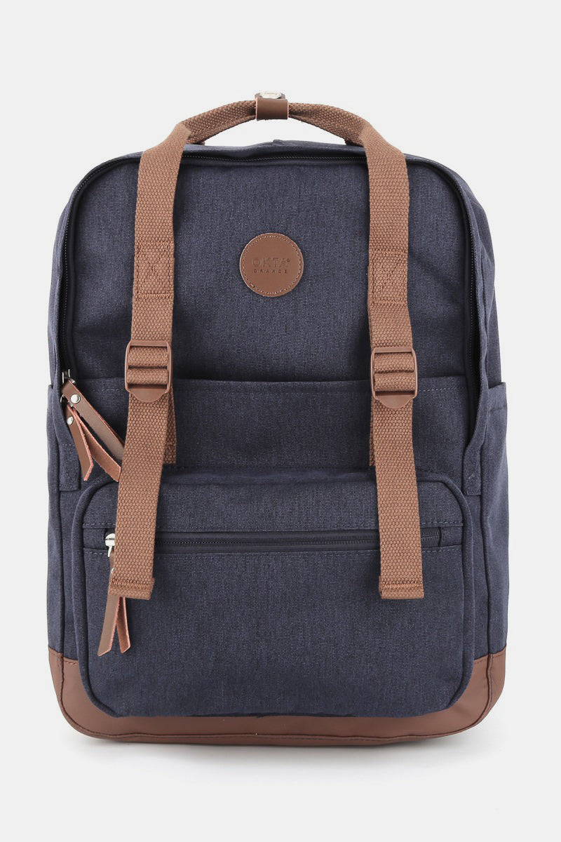 Himawari Waterproof Canvas Backpack Bag with Side Pockets - Sydney So Sweet