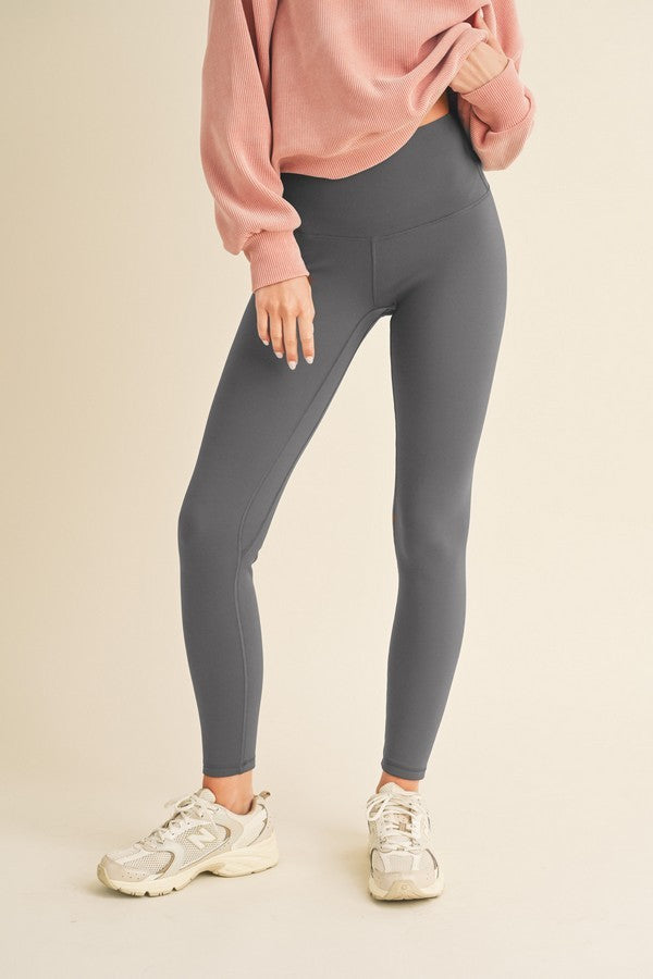 Yelete Full Size Fleece Lined High Waisted Leggings - Sydney So Sweet