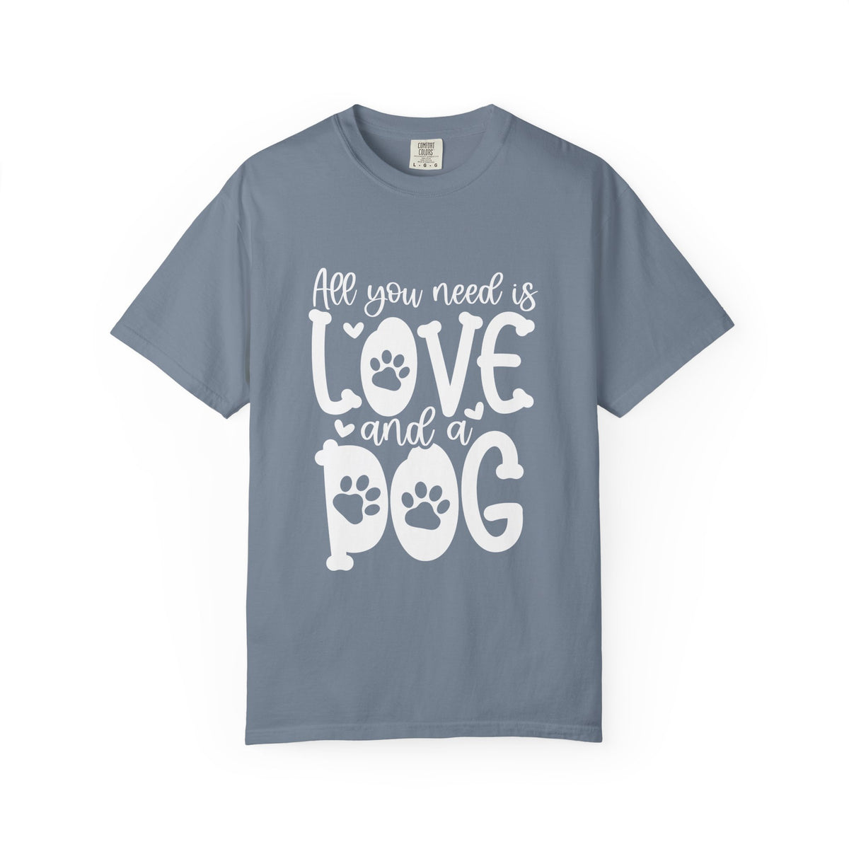 All You Need Is Love and a Dog Mom T-Shirt Cute Graphic Tee