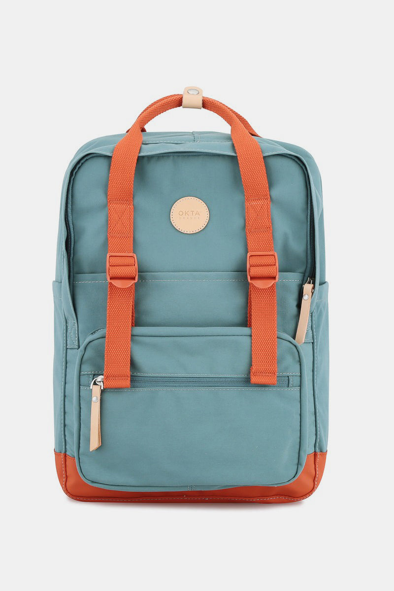 Himawari Waterproof Canvas Backpack Bag with Side Pockets - Sydney So Sweet