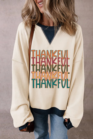 THANKFUL Women's Graphic Long Sleeve Sweatshirt - Sydney So Sweet