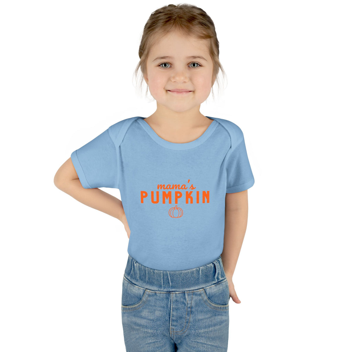 Mama's Pumpkin Infant Bodysuit Cute Fall Baby Onesie