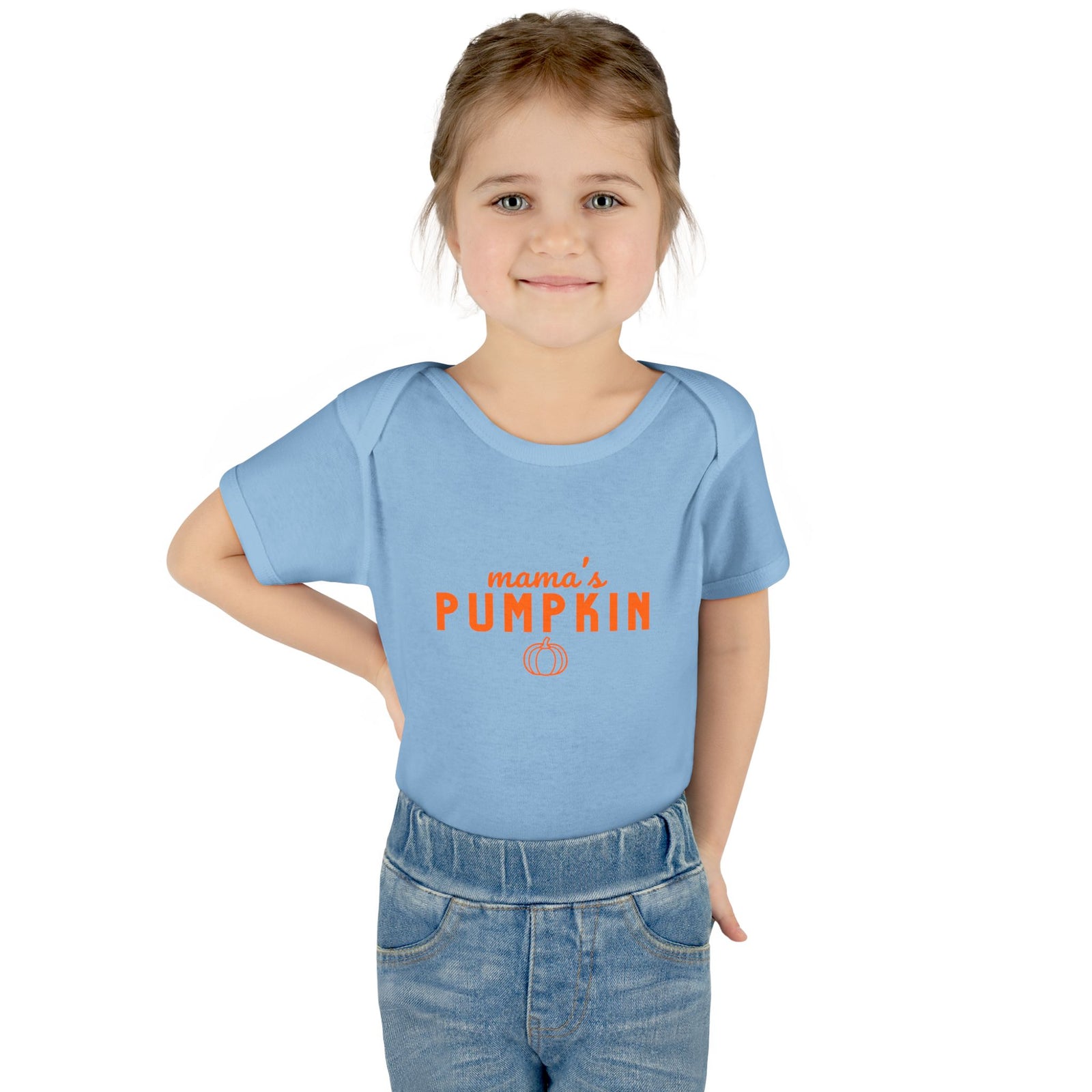 Mama's Pumpkin Infant Bodysuit Cute Fall Baby Onesie
