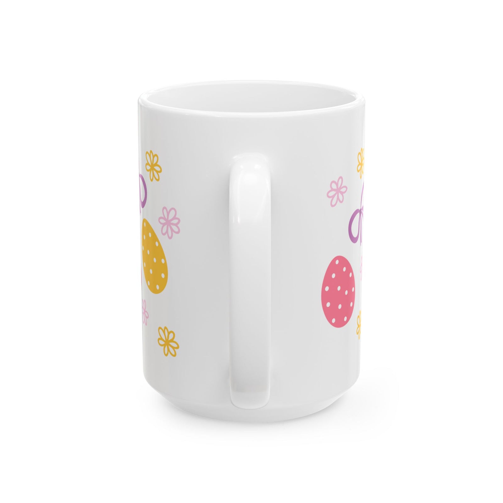 Easter Bows Cute Ceramic Mug Coffee Cup (11oz & 15oz)