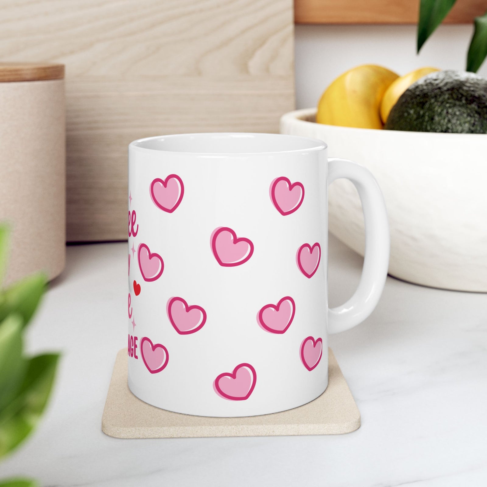 Coffee is My Love Language Mug — Cute Valentine’s Day Coffee Cup (11oz & 15oz) - Sydney So Sweet