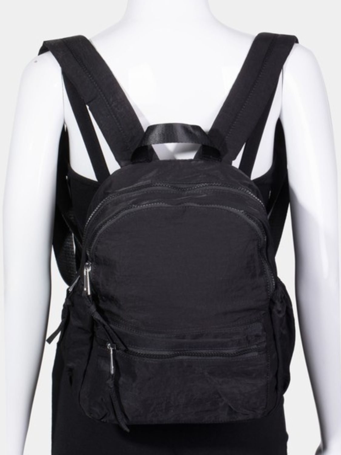 Fame Nylon Multi Pocket Backpack Bag - Sydney So Sweet