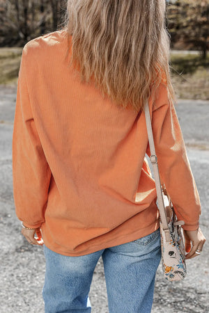 Pumpkin Spice Long Sleeve Sweatshirt - Sydney So Sweet