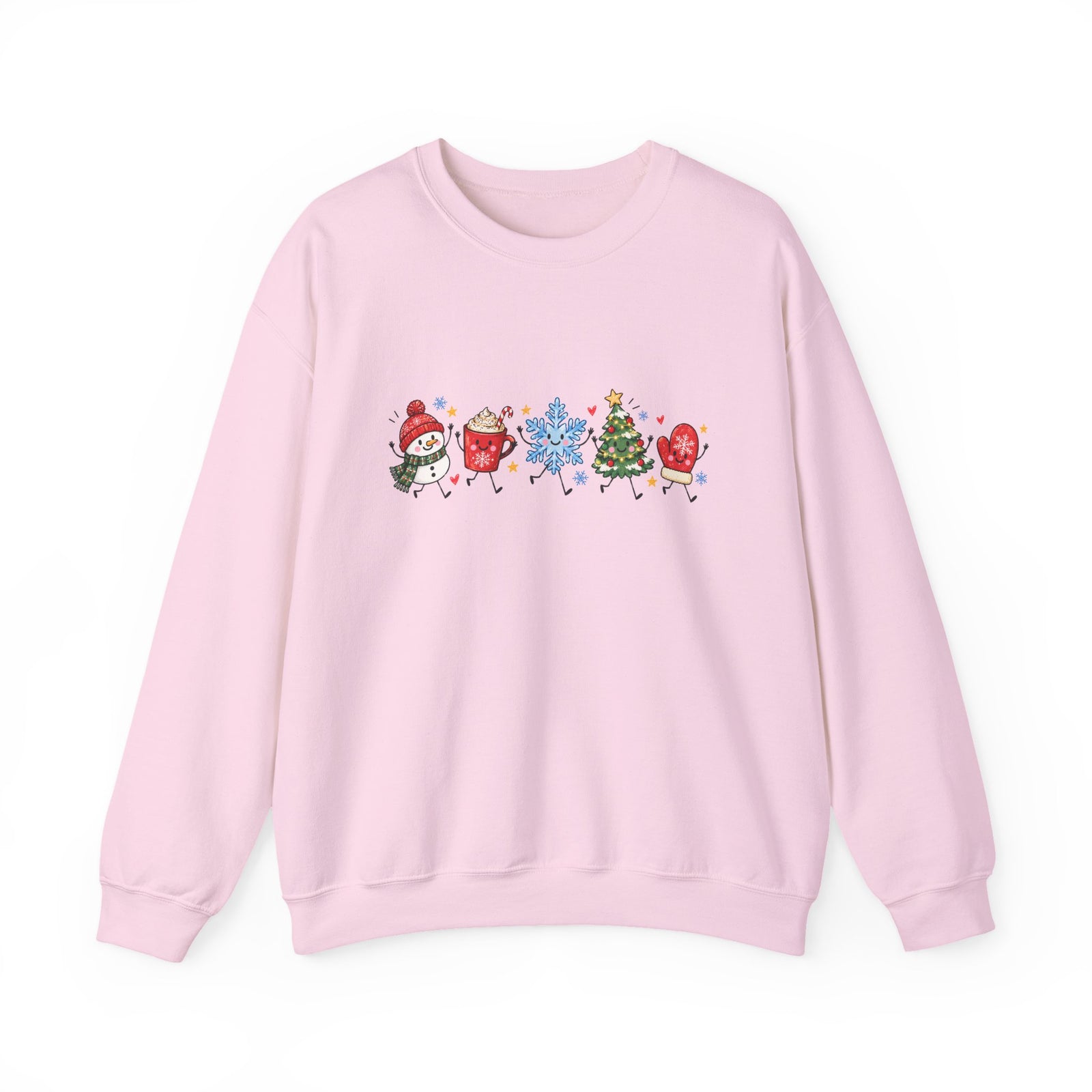 Winter Doodles Christmas Crewneck Women's Sweatshirt