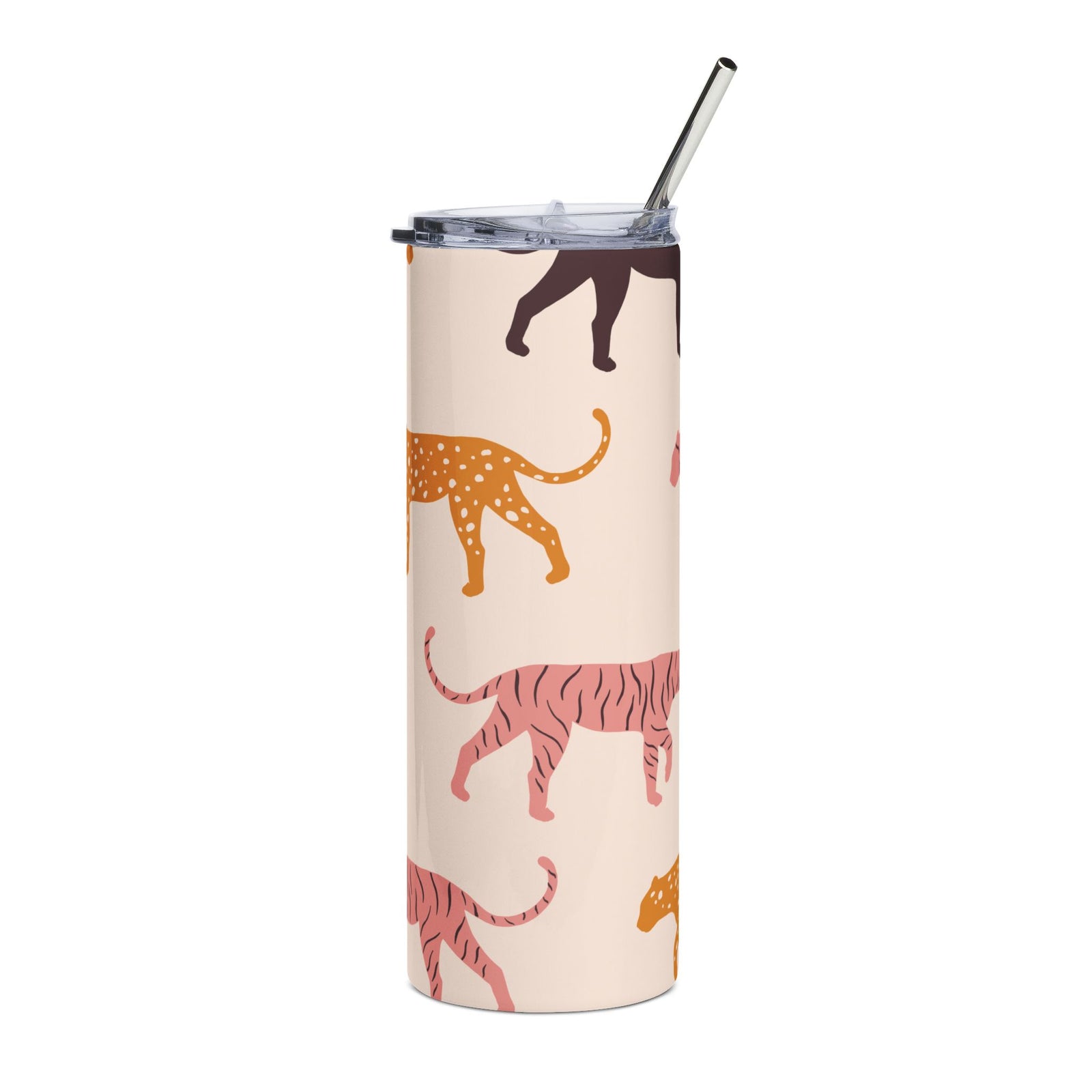 Big Cats 20oz Floral Stainless Tumbler Insulated Travel Cup - Sydney So Sweet