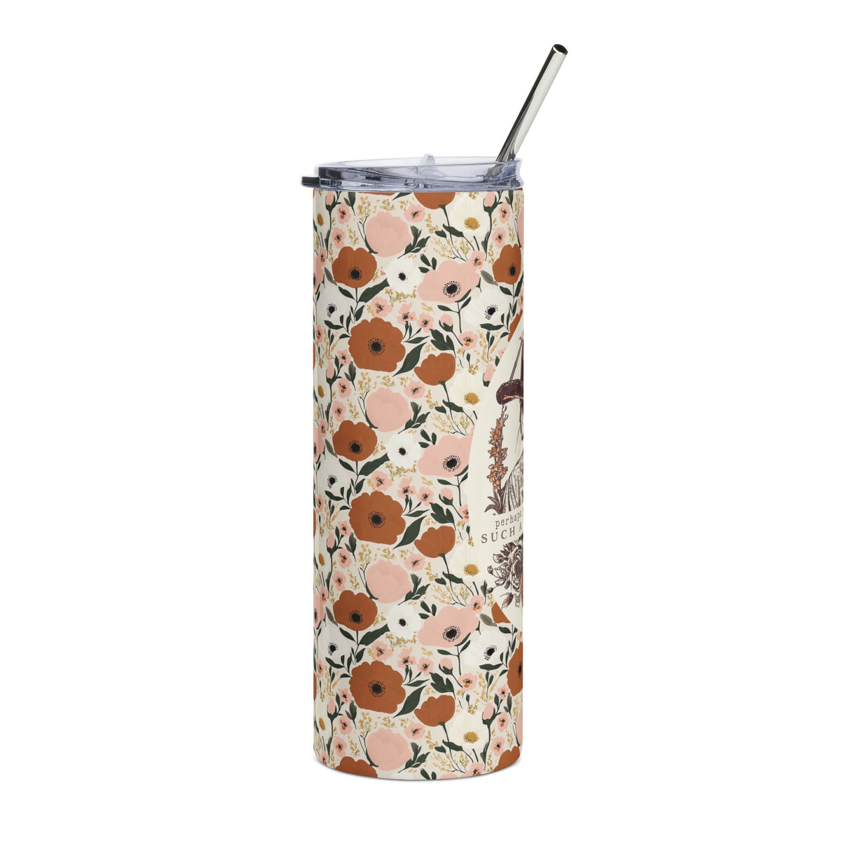 Such a Time as This 20oz Floral Cowgirl Stainless Steel Tumbler Travel Cup