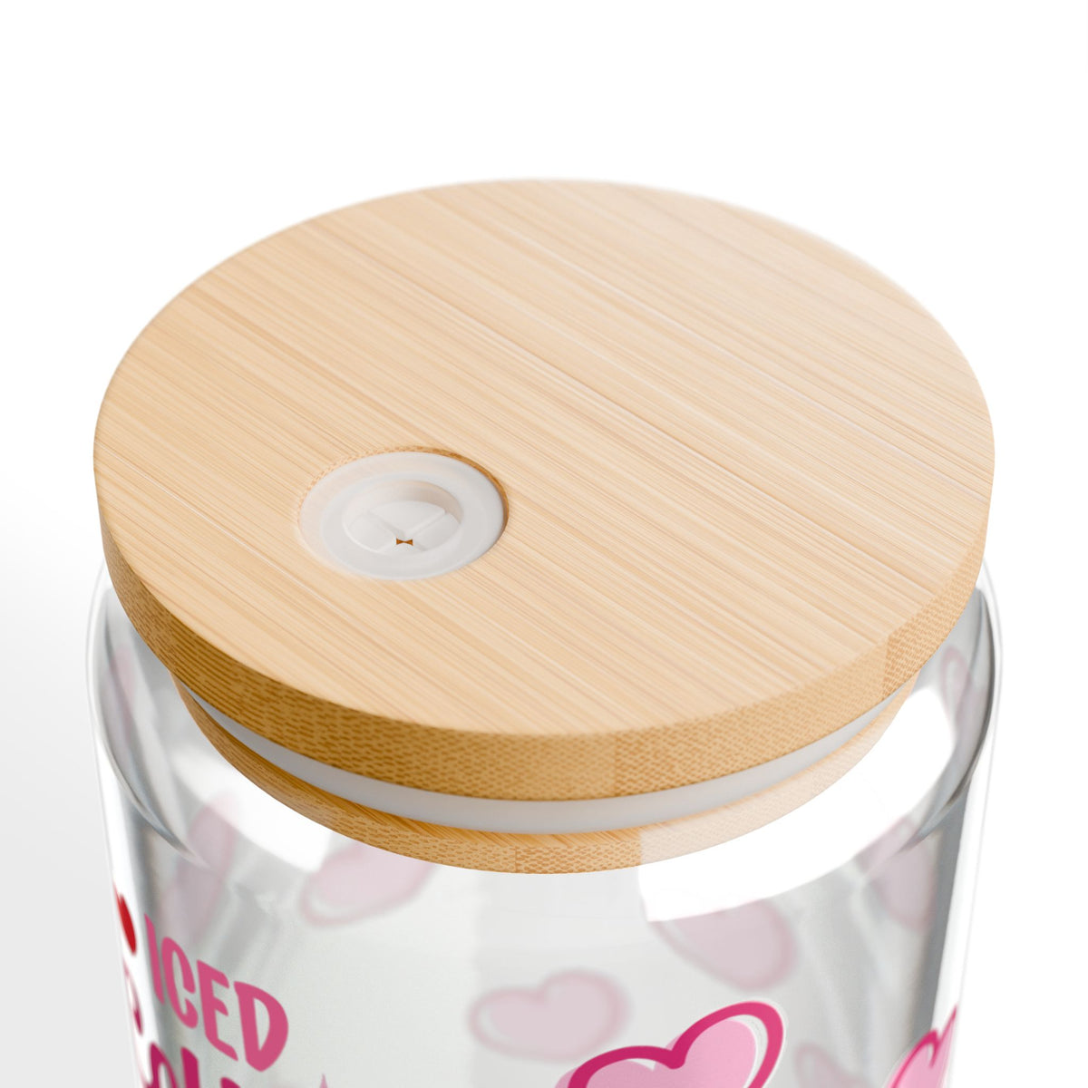 Coffee is My Love Language Tumbler Sipper Glass 16oz — Reusable Drink Jar with Lid & Straw - Sydney So Sweet