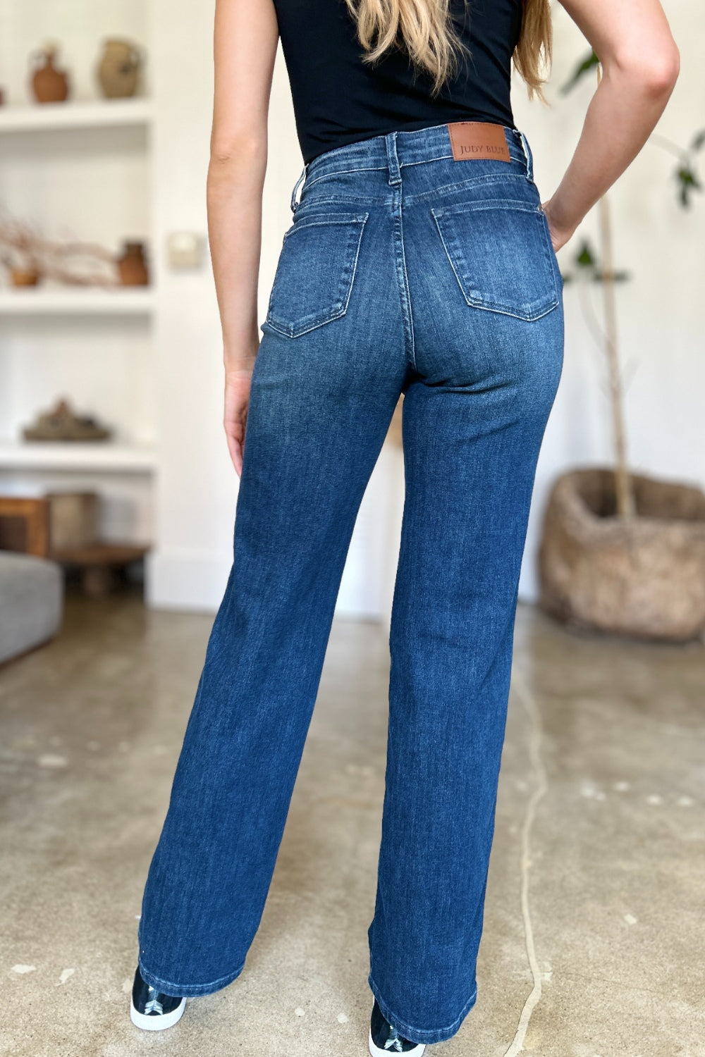 Judy Blue Full Size Tummy Control Straight Jeans - Sydney So Sweet