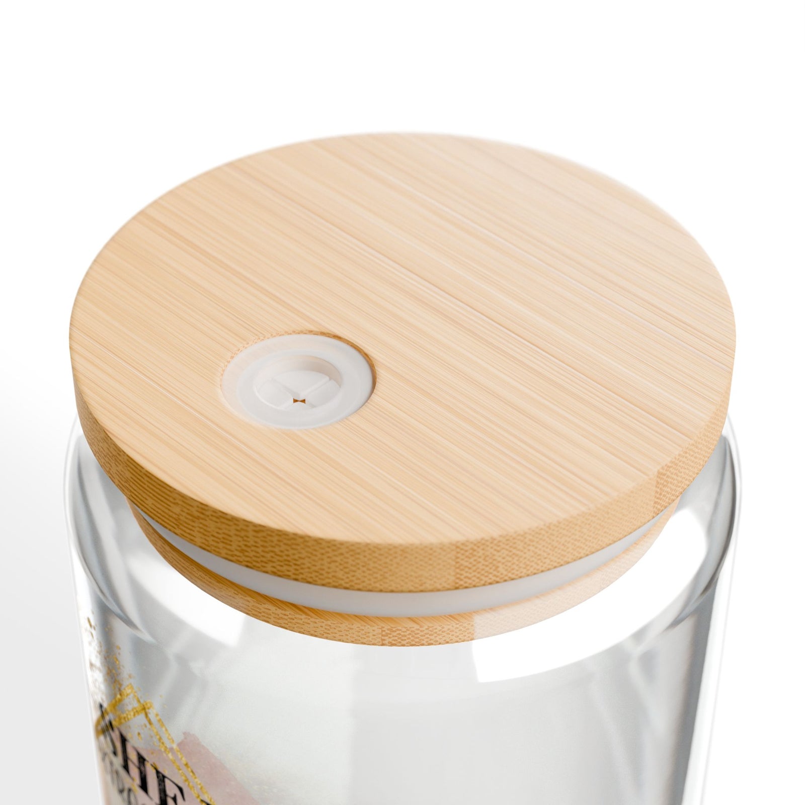 She is Me II Inspirational Tumbler Sipper Glass 16oz — Reusable Drink Jar with Lid & Straw - Sydney So Sweet