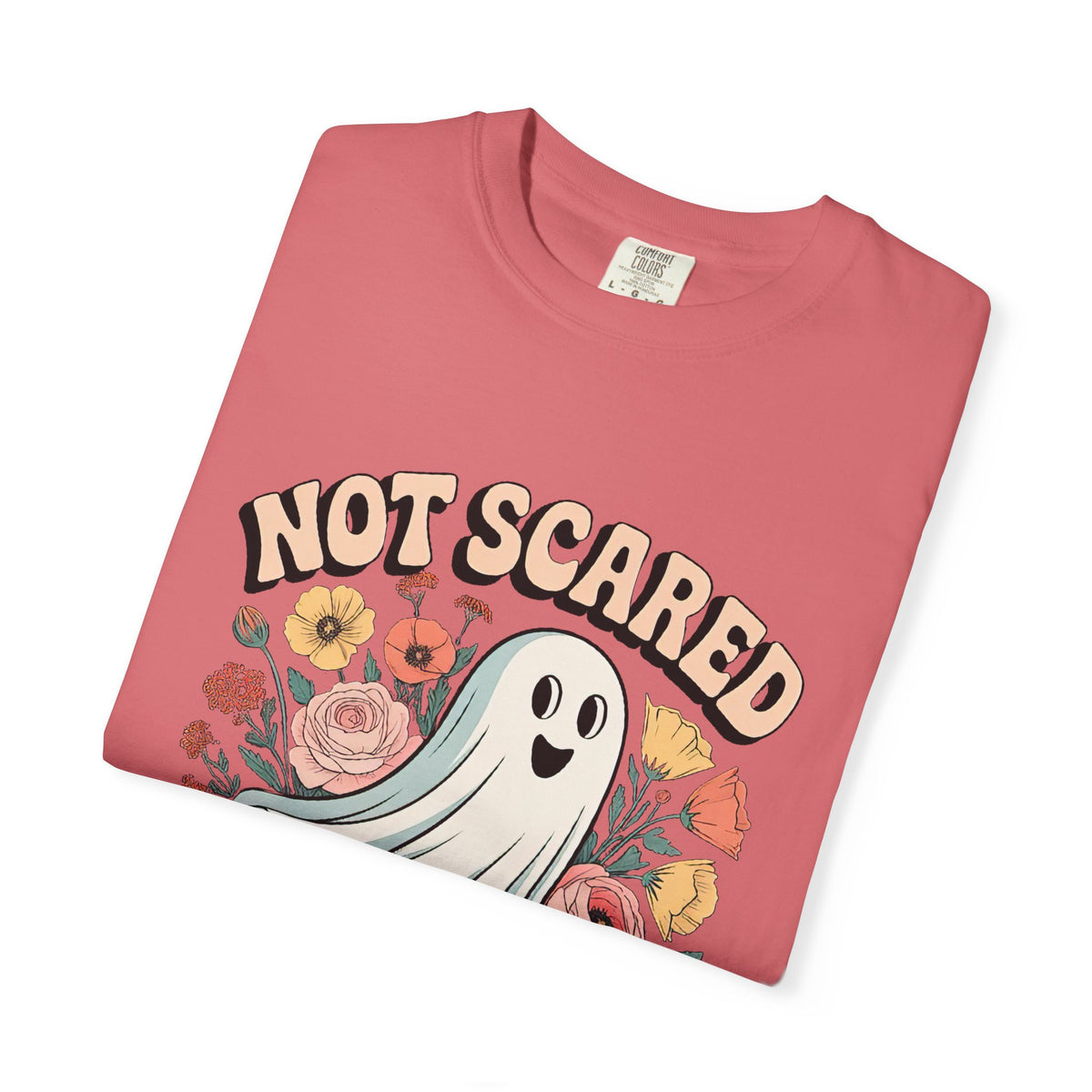 Not Scared Holy Ghost T-Shirt Christian Halloween Graphic Tee