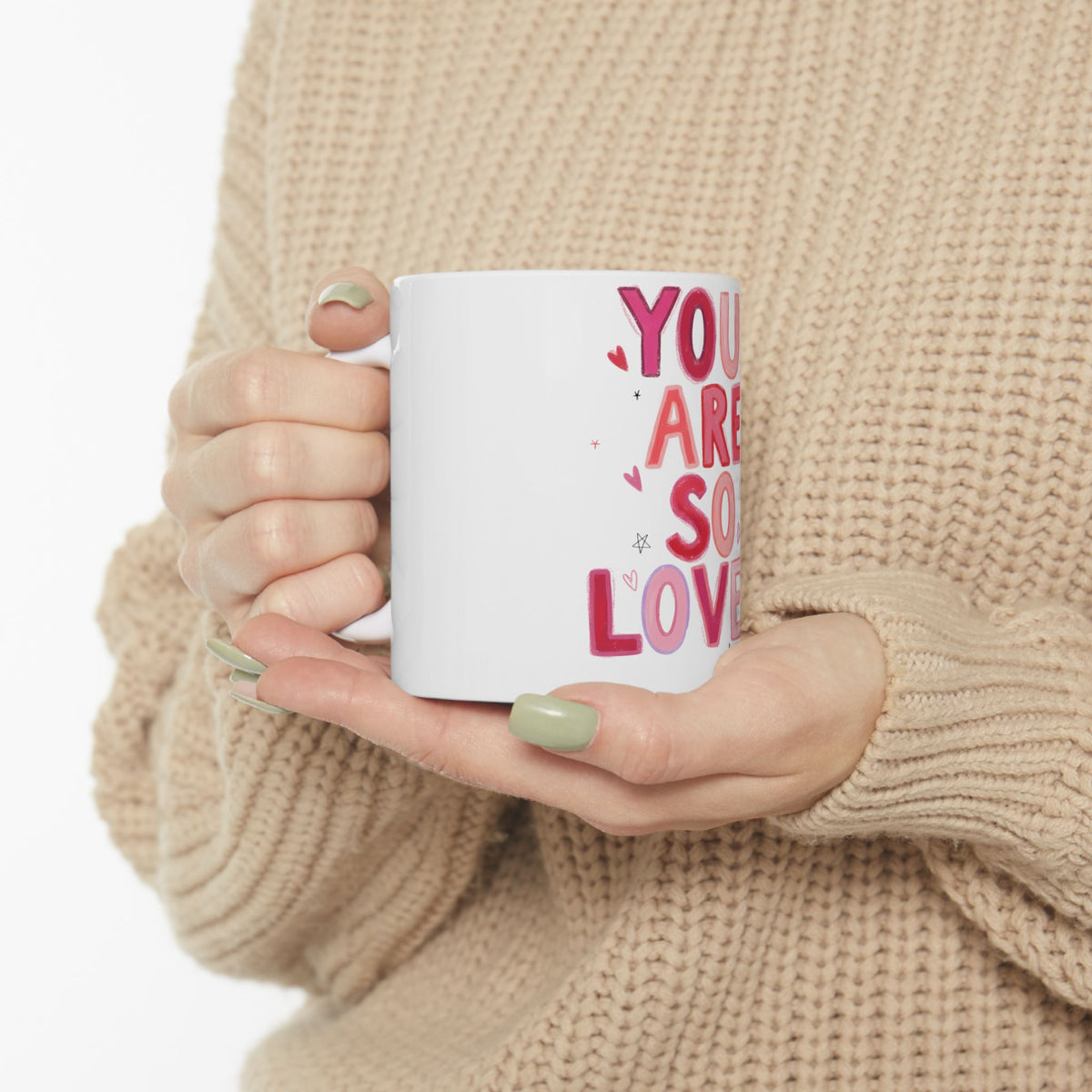 You Are So Loved John 3:16 Cute Ceramic Mug Coffee Cup (11oz & 15oz) - Sydney So Sweet