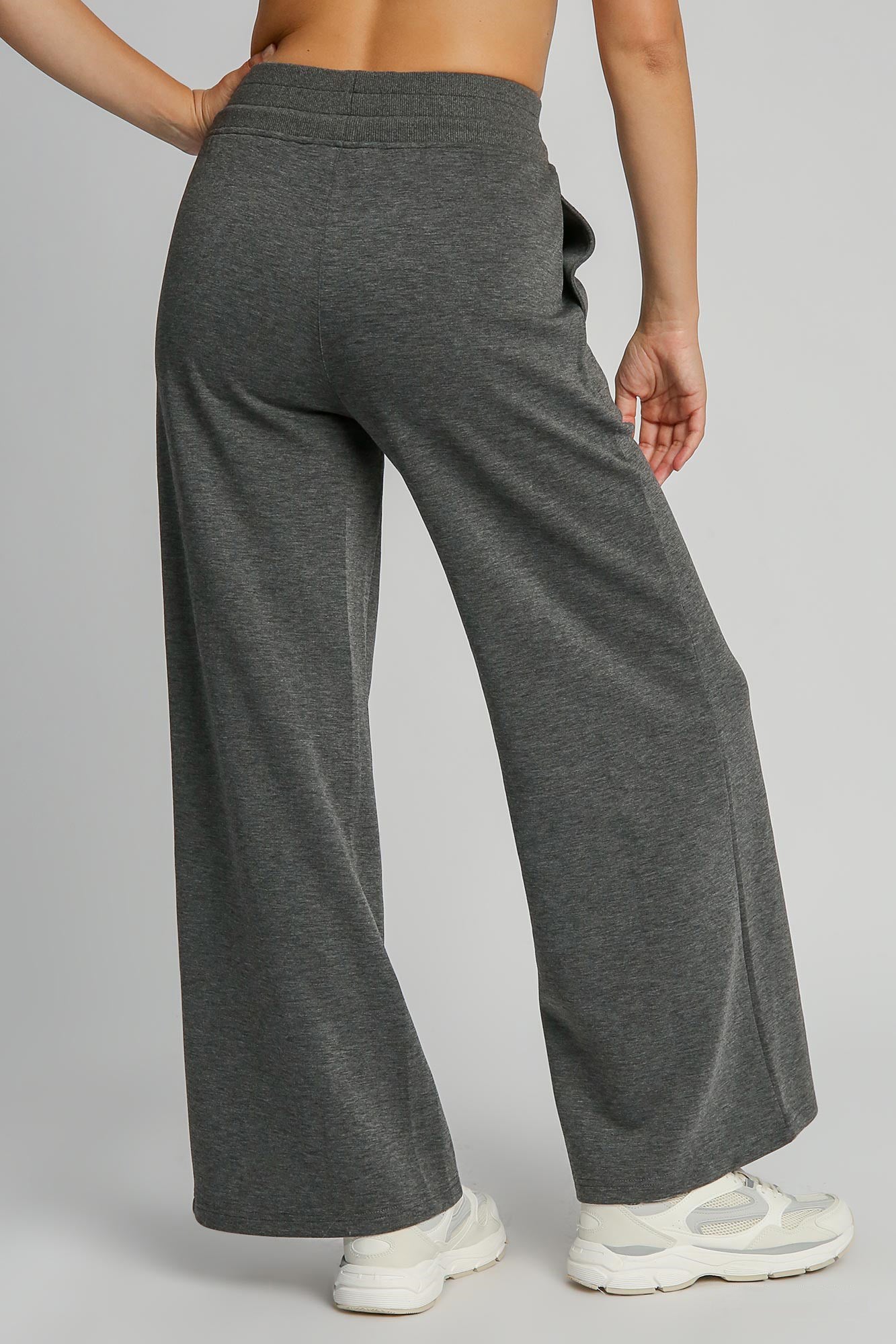 Umgee Full Size Drawstring Wide Leg Pants with Pockets - Sydney So Sweet