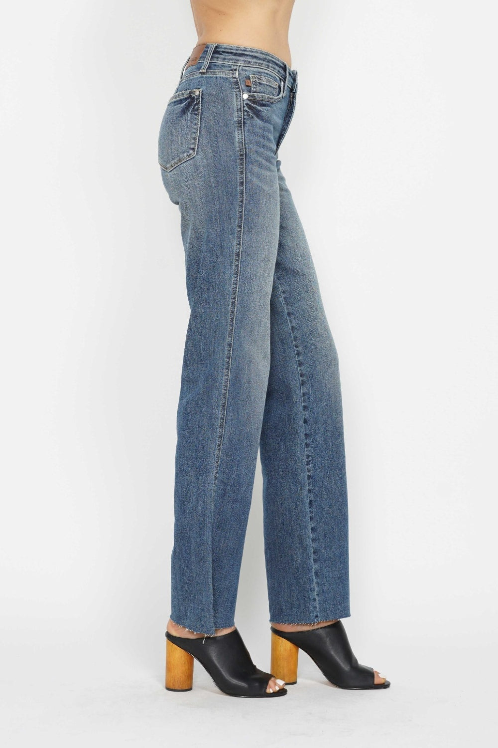 Judy Blue Full Size Tummy Control Straight Jeans - Sydney So Sweet