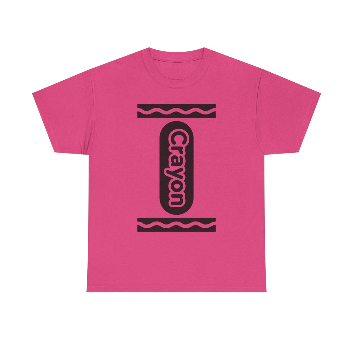 Crayon Costume Tee Retro Crayon Graphic T-Shirt