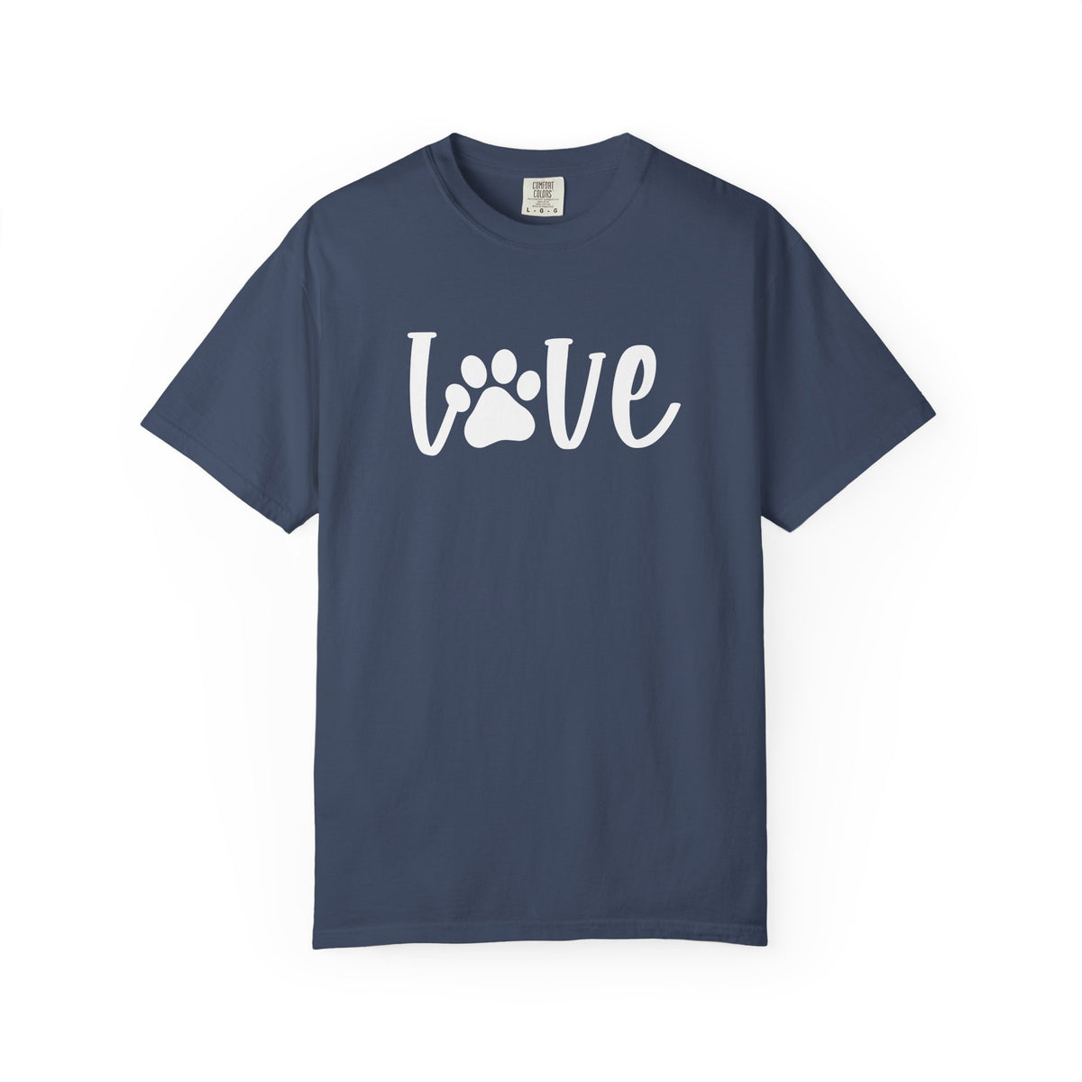 Love Paw T-Shirt Valentine's Day Cute Pet Lover Graphic Unisex Short Sleeve Tee