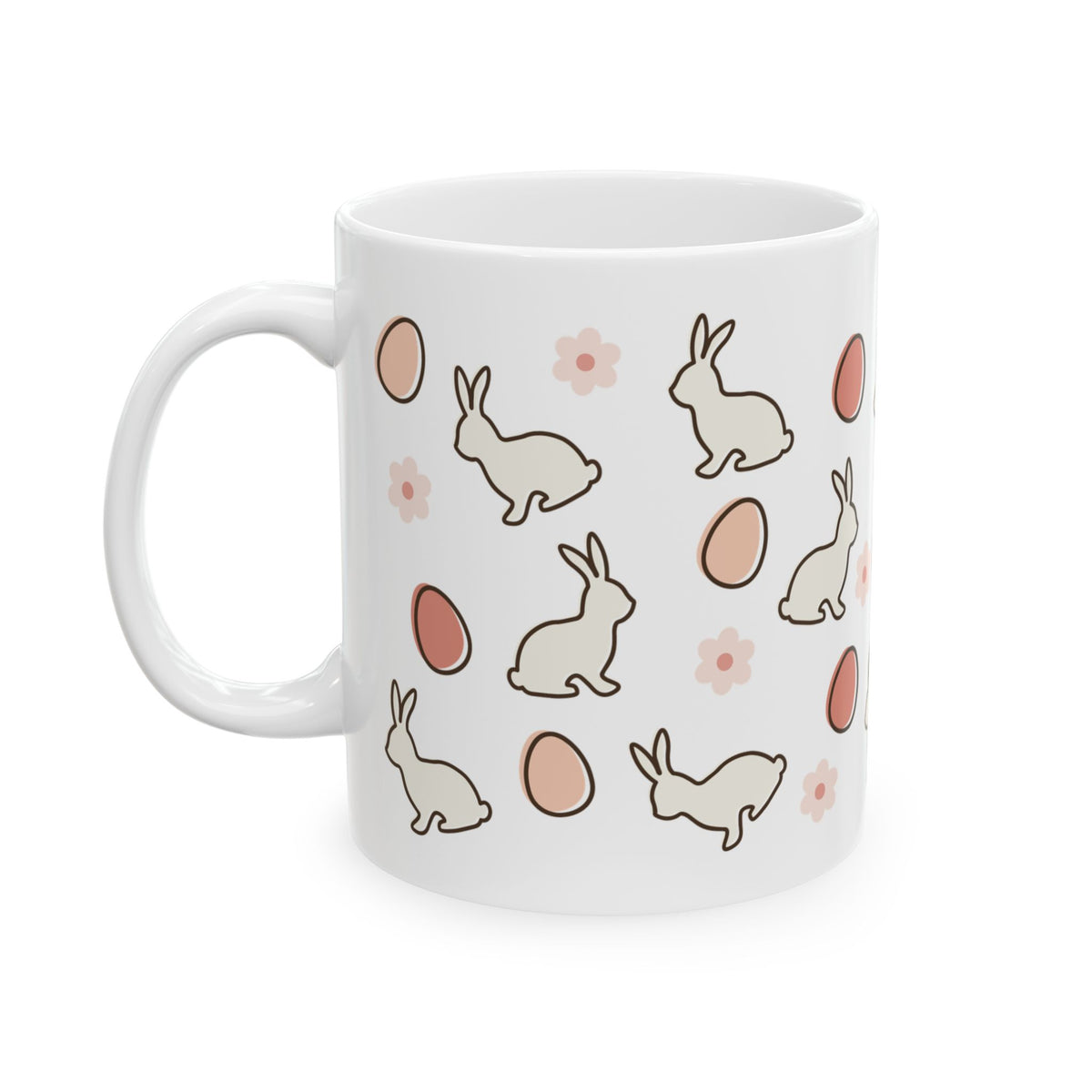 Sweet Bunny Cute Ceramic Mug Coffee Cup (11oz & 15oz)