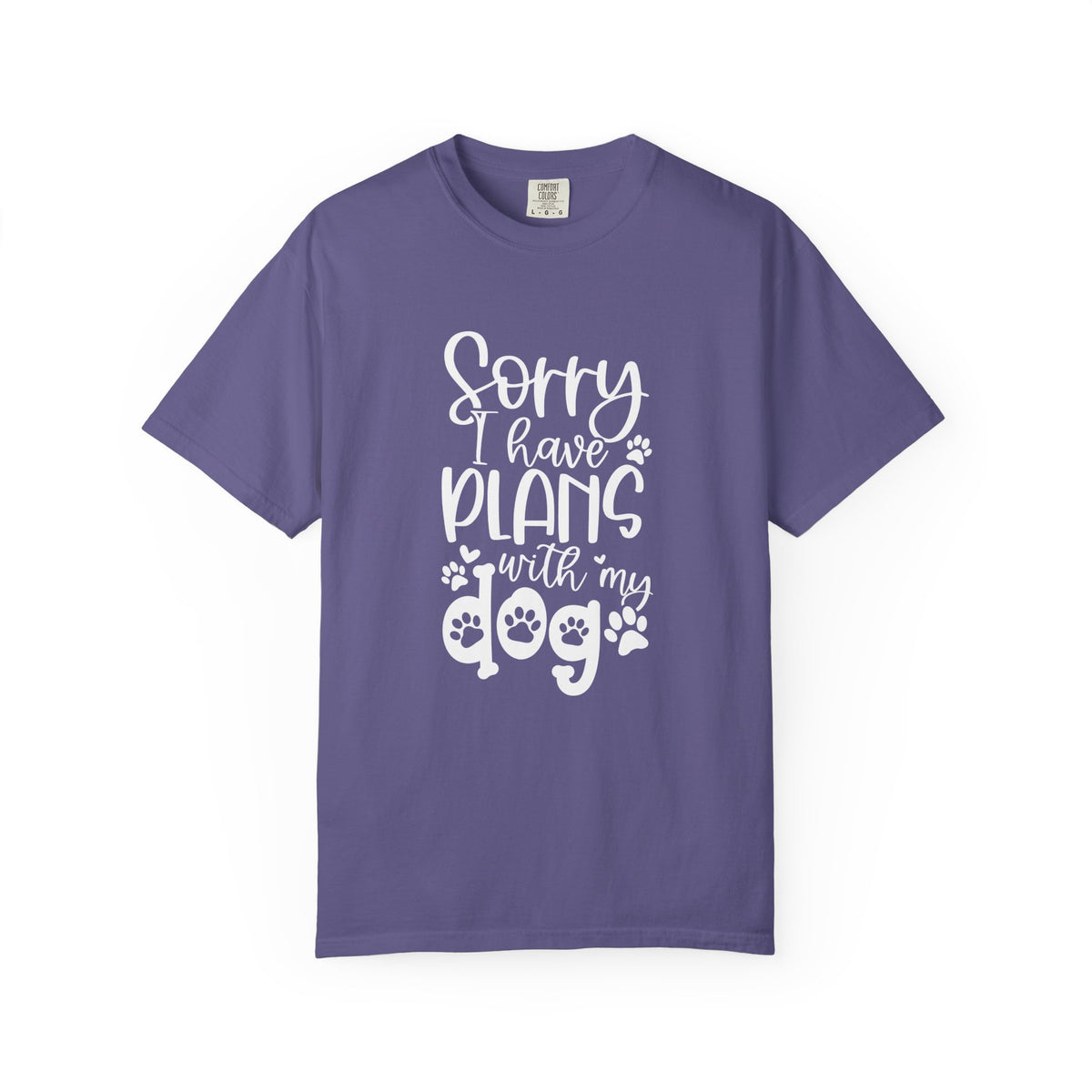 Sorry I Have Plans with My Dog T-Shirt Dog Mom Graphic Tee