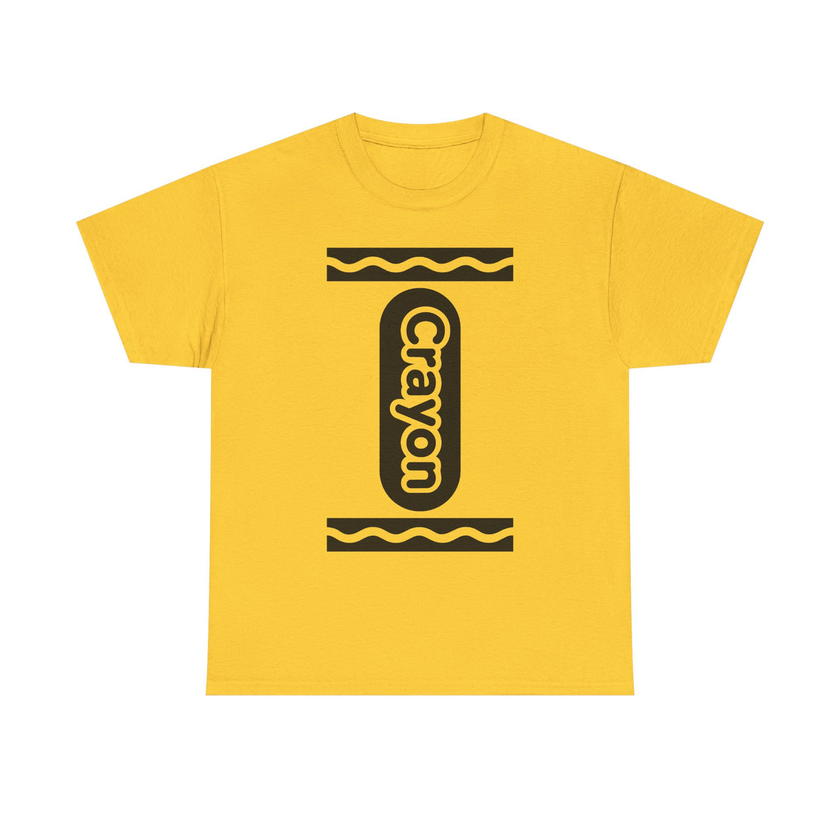 Crayon Costume Tee Retro Crayon Graphic T-Shirt